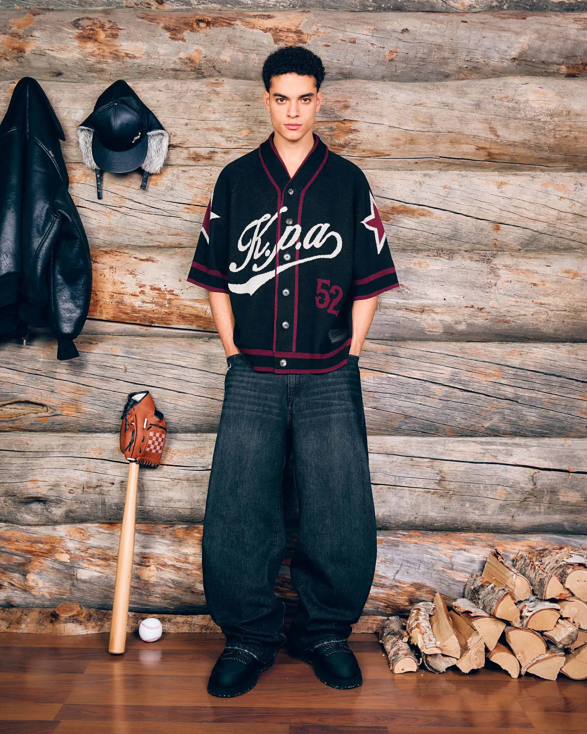 Pitch Black K.P.A. Knit Jersey - 5mc2™