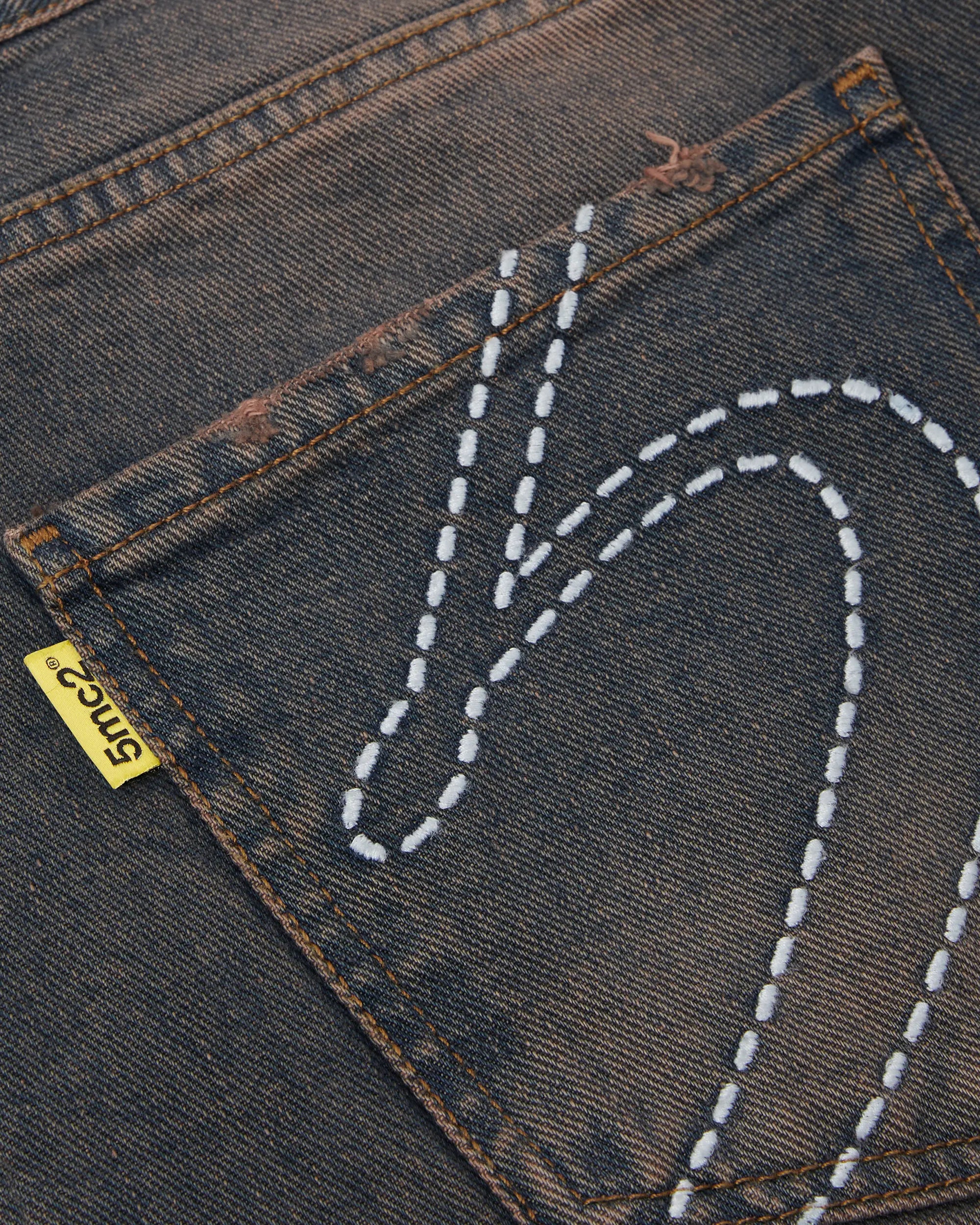 Rust Denim Pants - 5mc2™