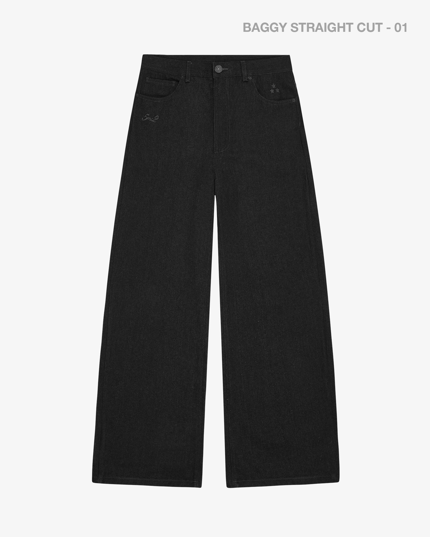 Graphite Raw Denim Pants - 5mc2™