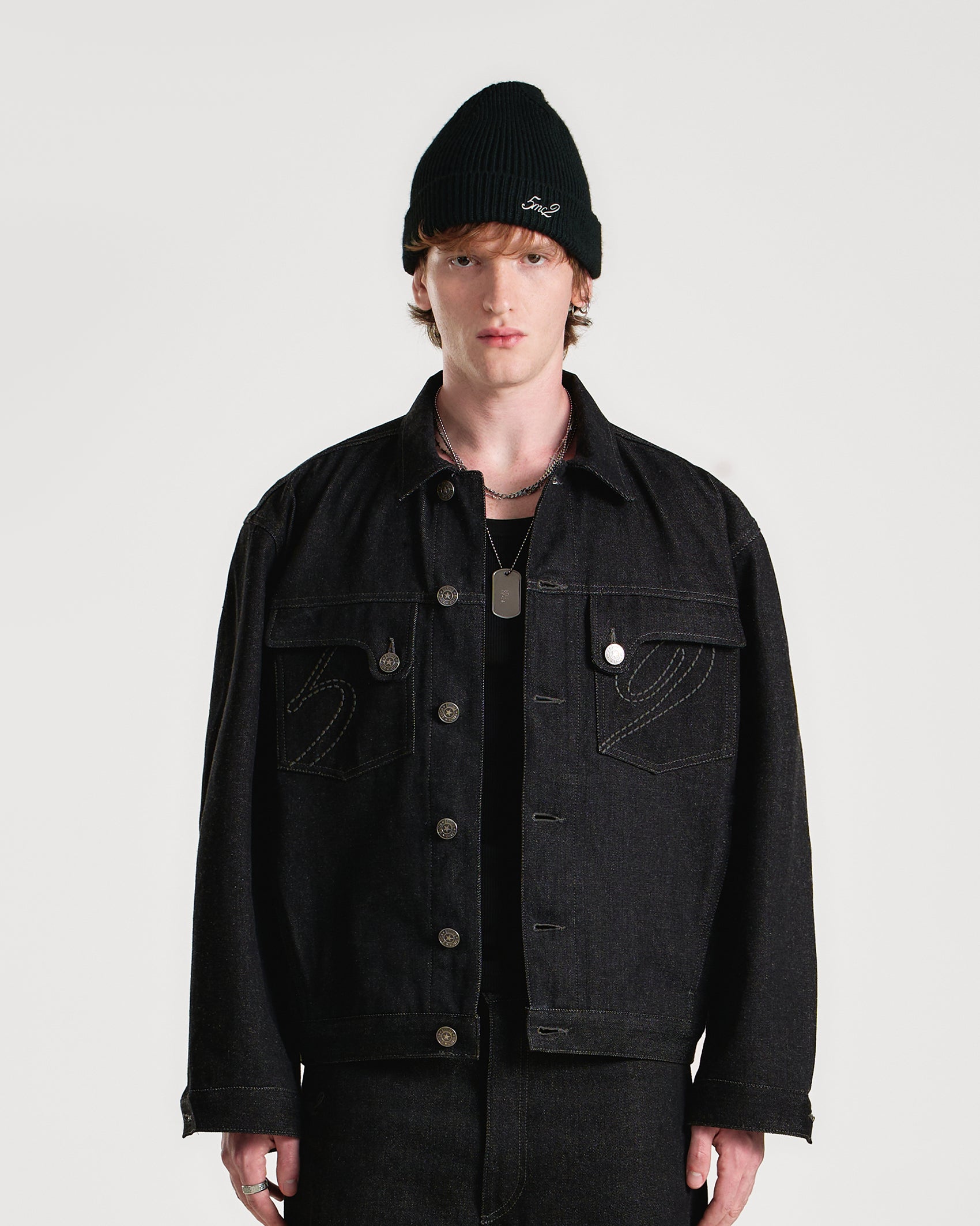 Graphite Raw Denim Jacket - 5mc2™