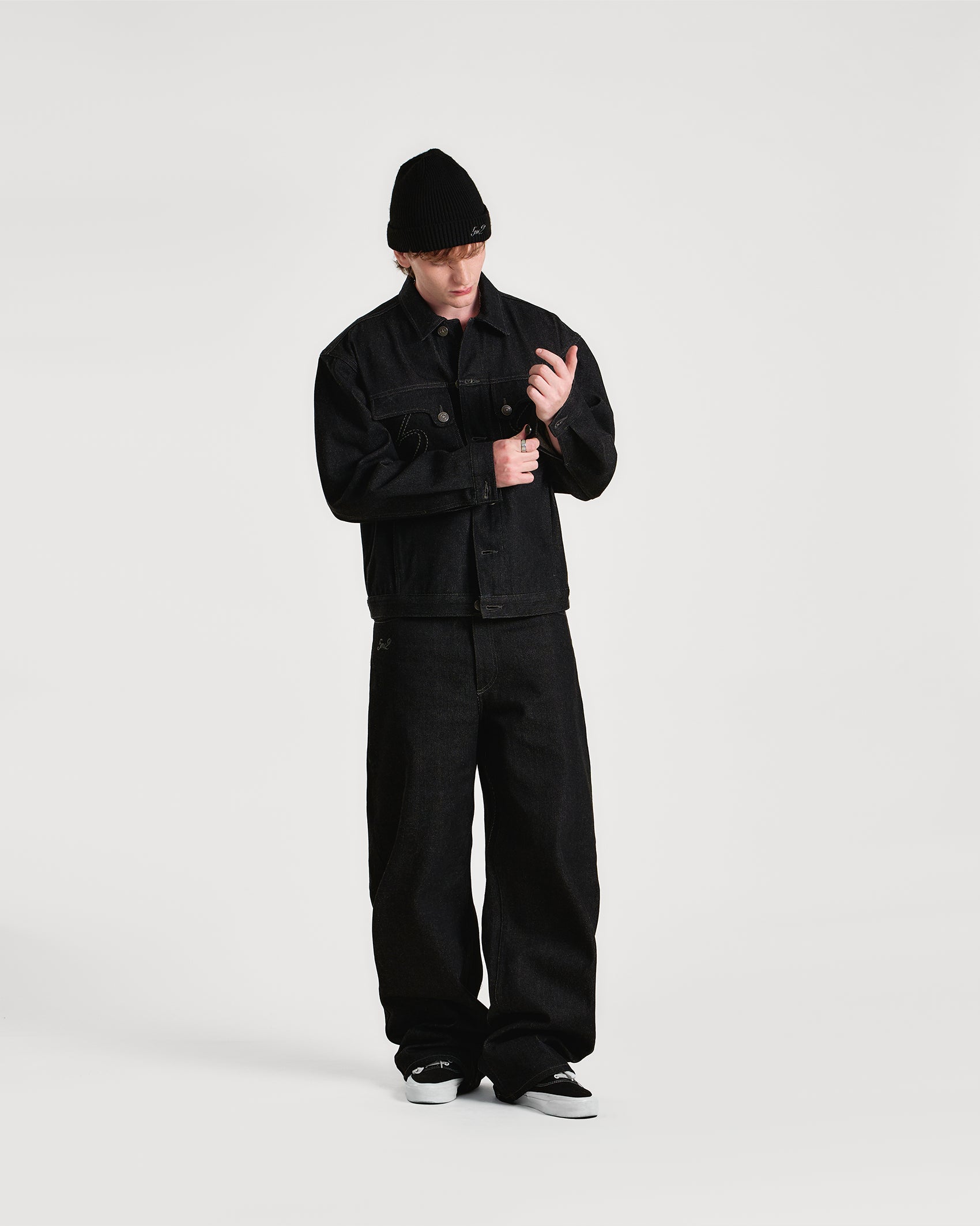 Graphite Raw Denim Jacket - 5mc2™