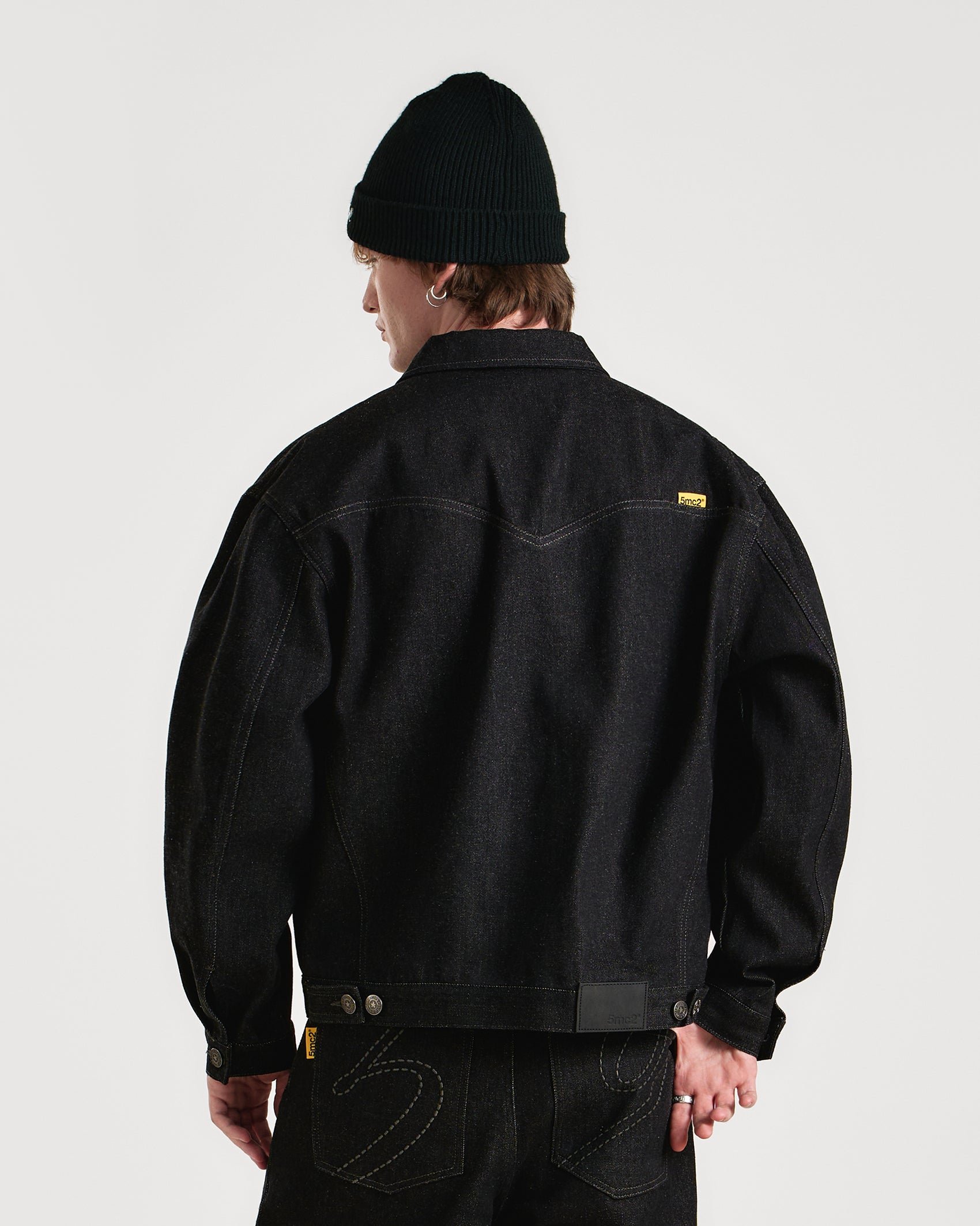 Graphite Raw Denim Jacket - 5mc2™