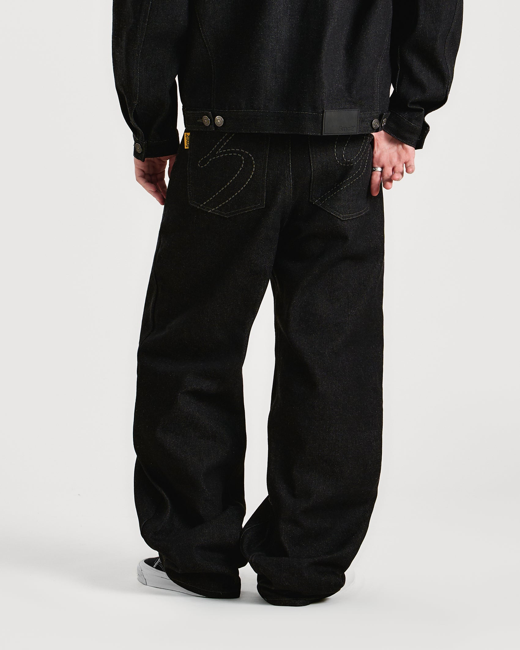 Graphite Raw Denim Pants - 5mc2™