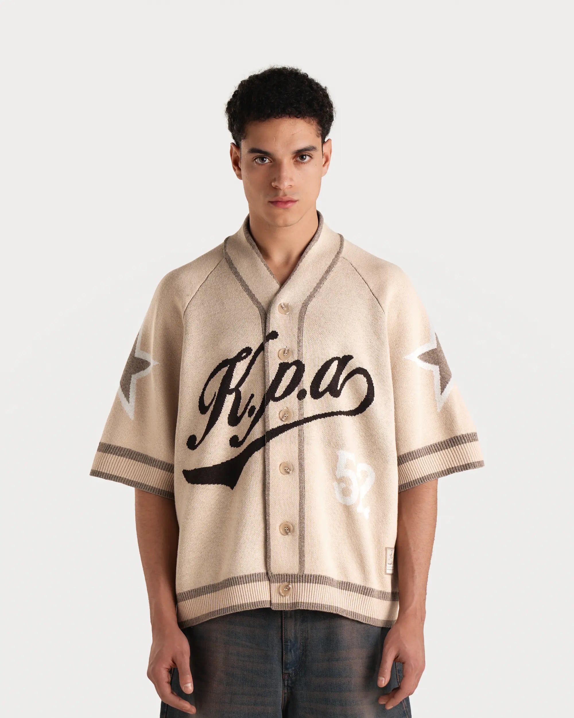 Cream K.P.A. Knit Jersey - 5mc2™