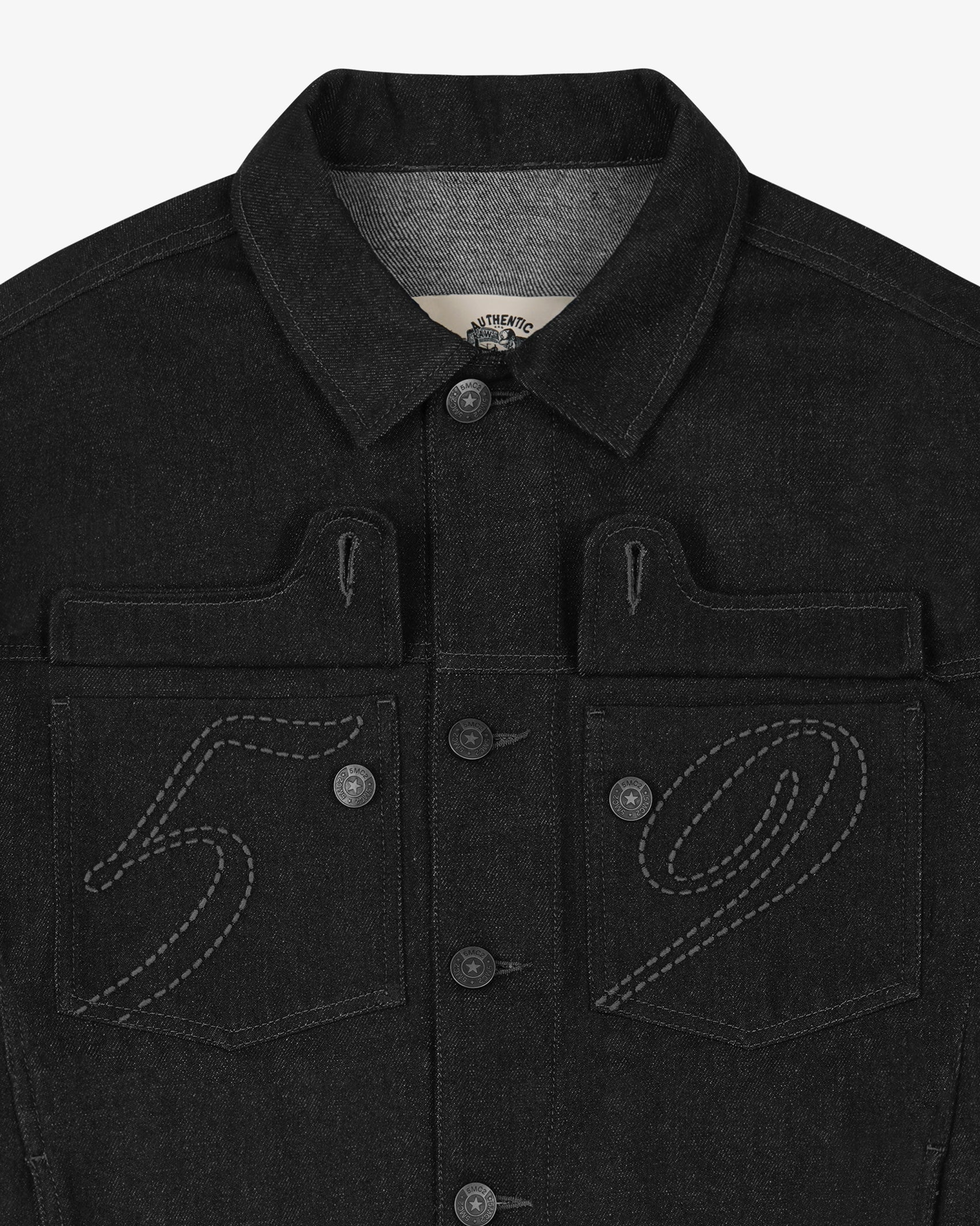 Graphite Raw Denim Jacket - 5mc2™