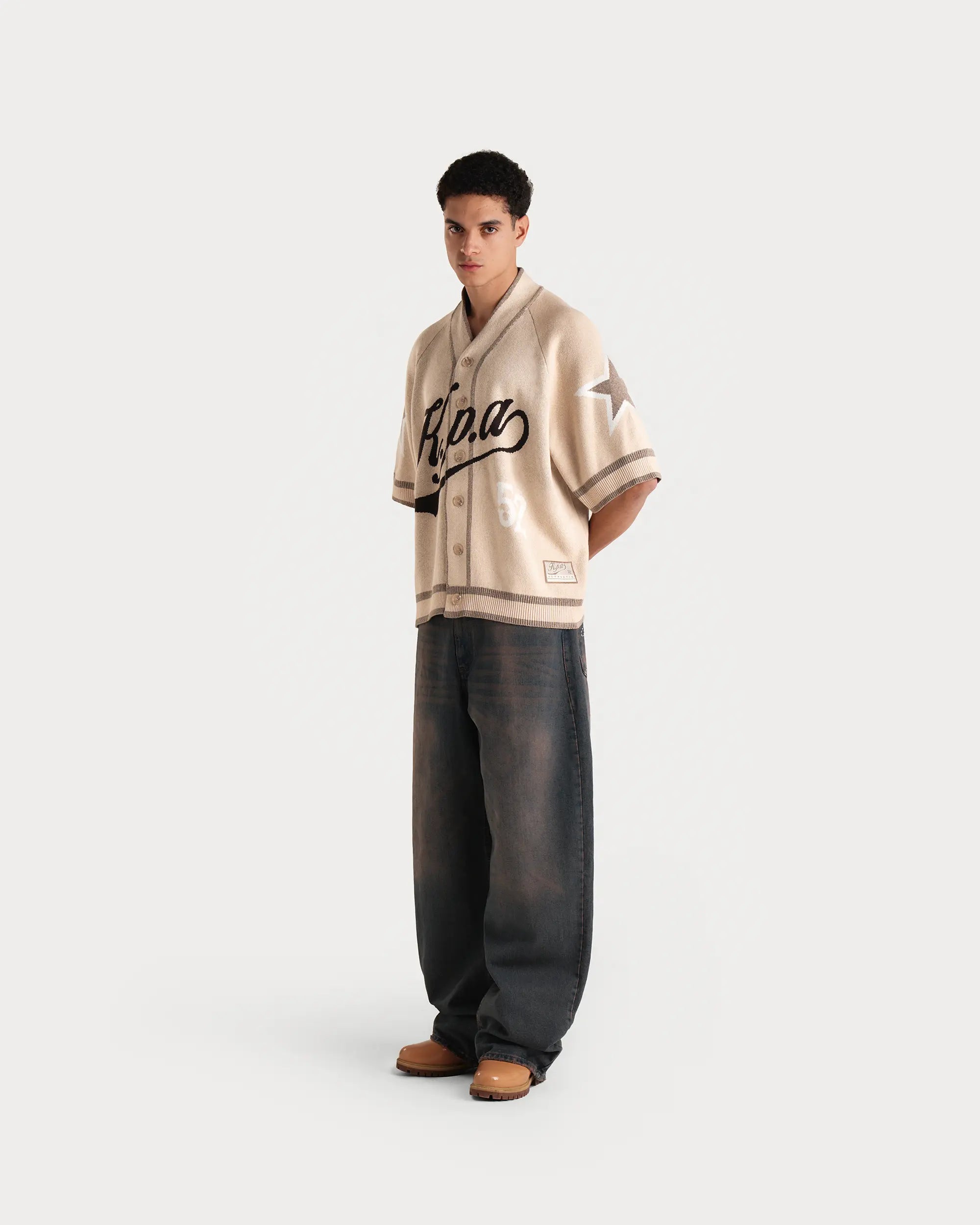 Cream K.P.A. Knit Jersey - 5mc2™