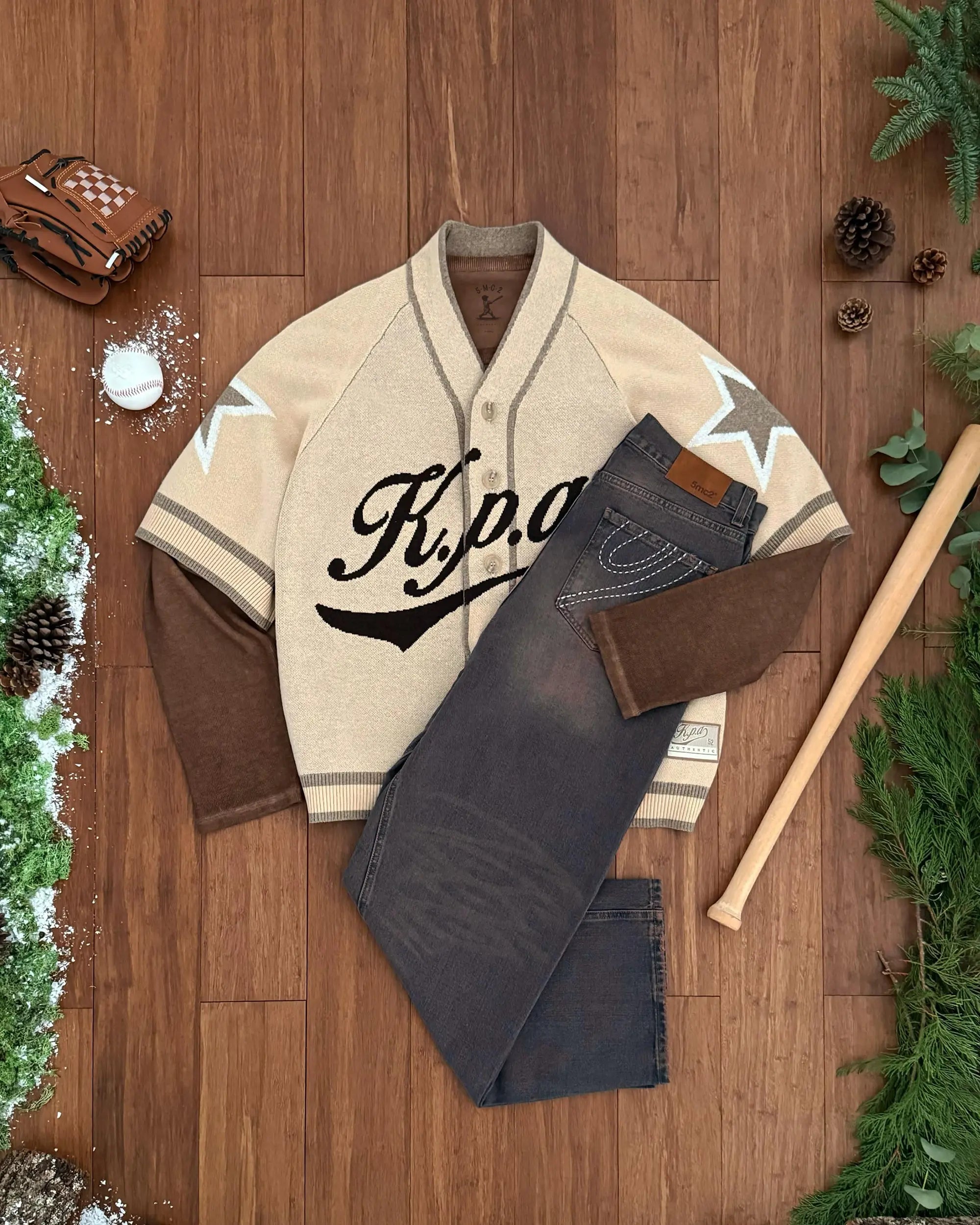 Cream K.P.A. Knit Jersey - 5mc2™
