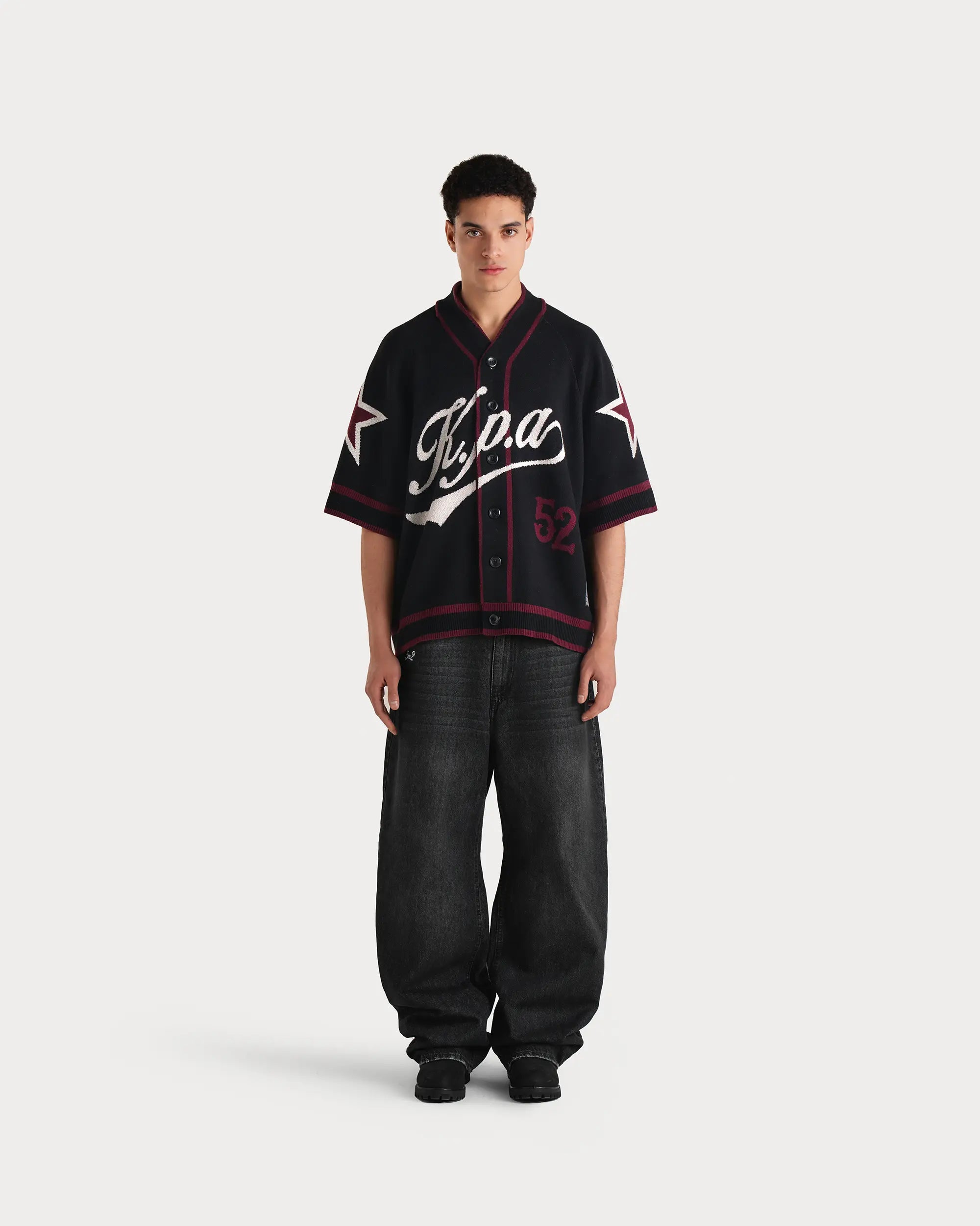 Pitch Black K.P.A. Knit Jersey - 5mc2™