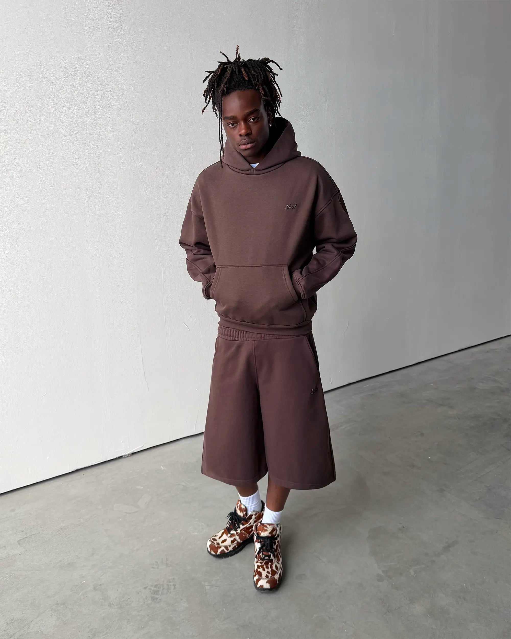 Choco Brown Sweatshorts - 5mc2™