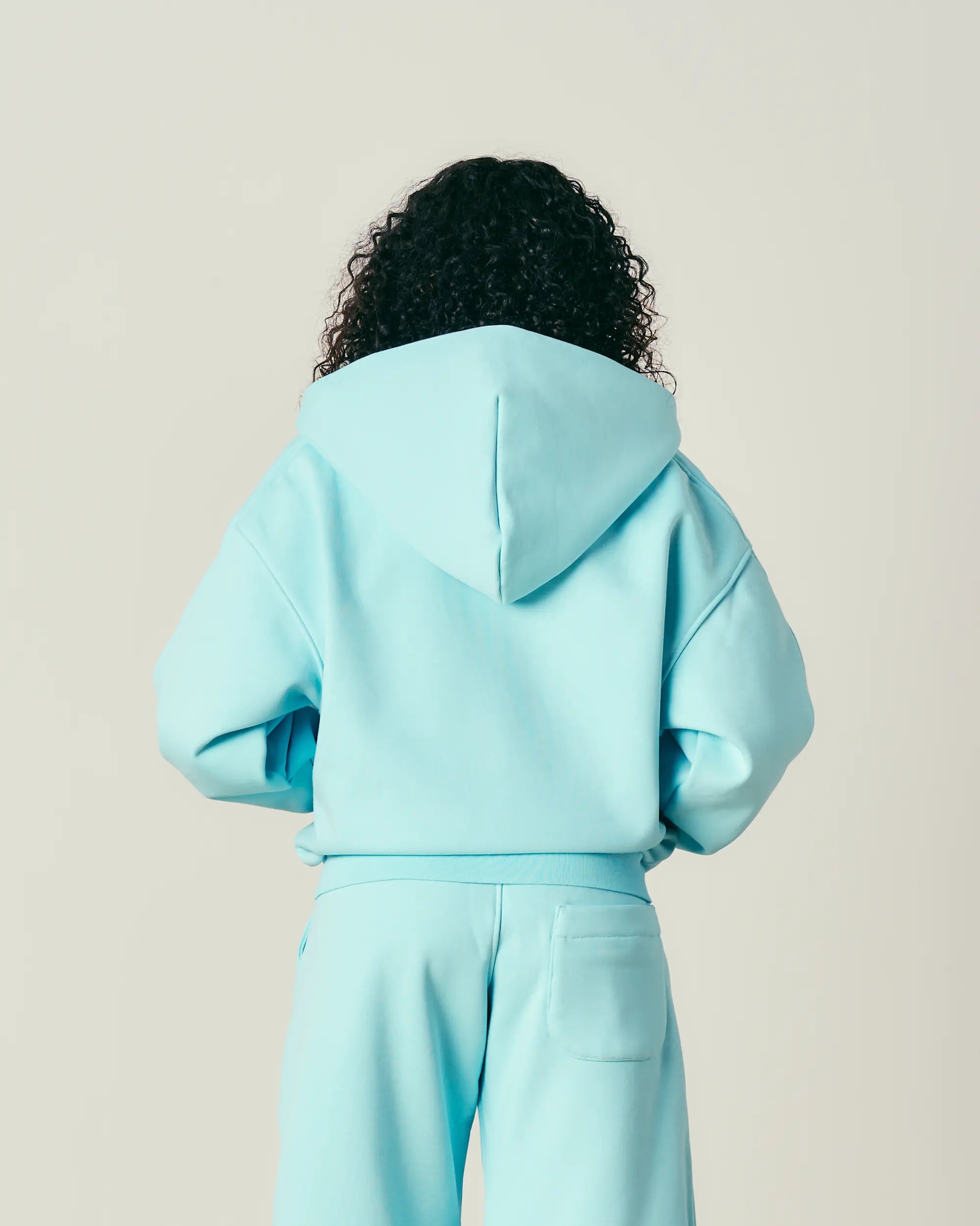 Baby Blue Zip Hoodie - 5mc2™