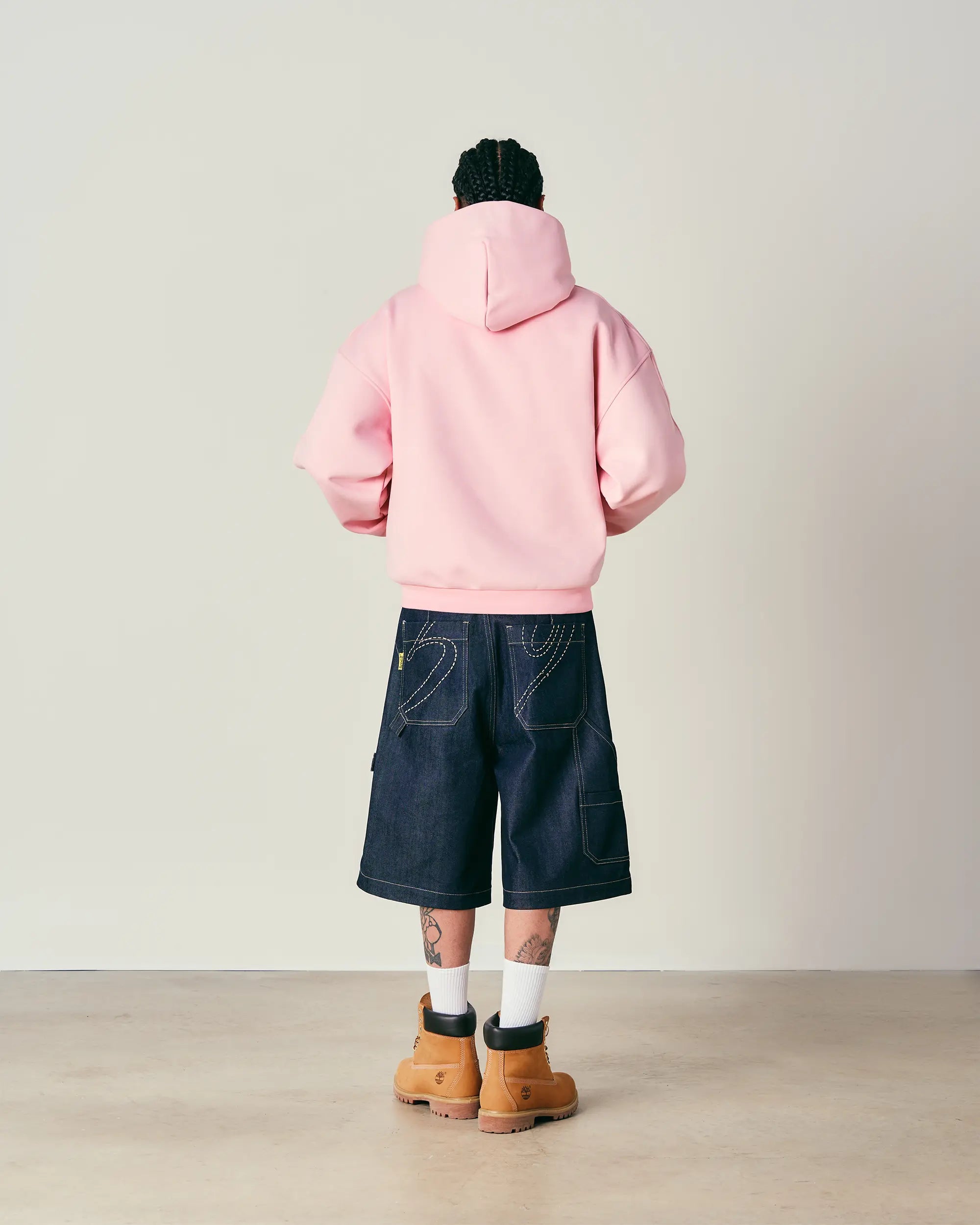 Baby Pink Crew Hoodie