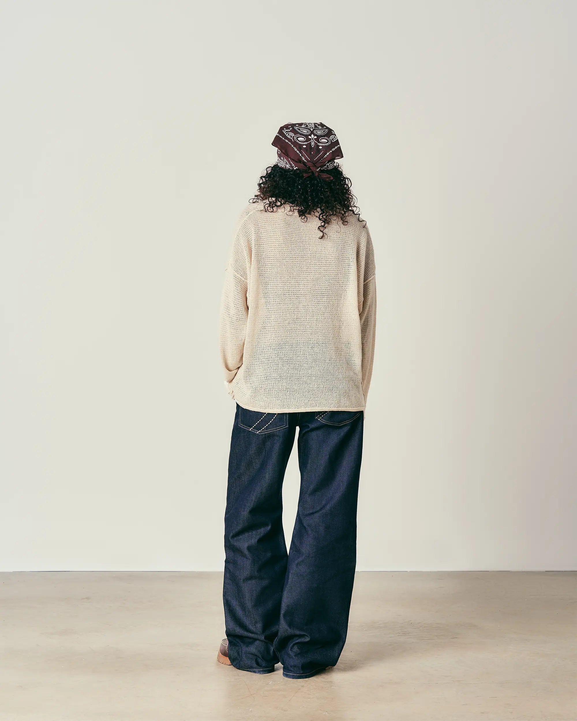 Indigo Raw Bootcut Denim