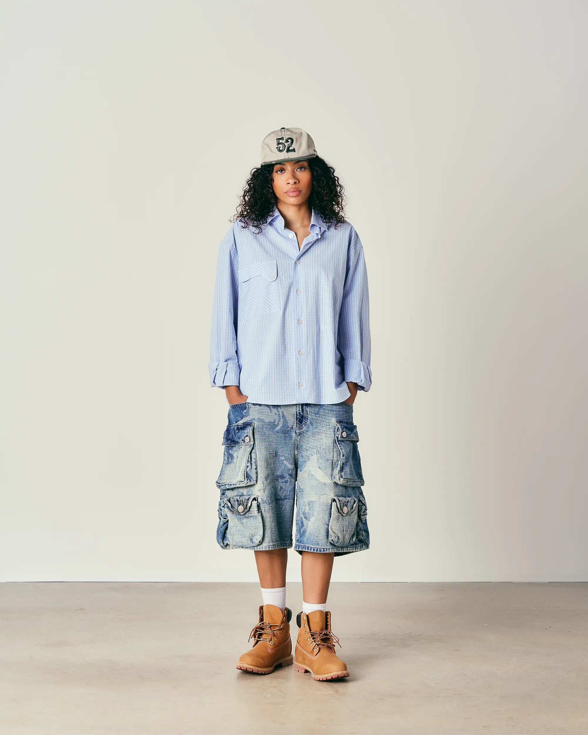 Ten pockets Camo Cargo Shorts