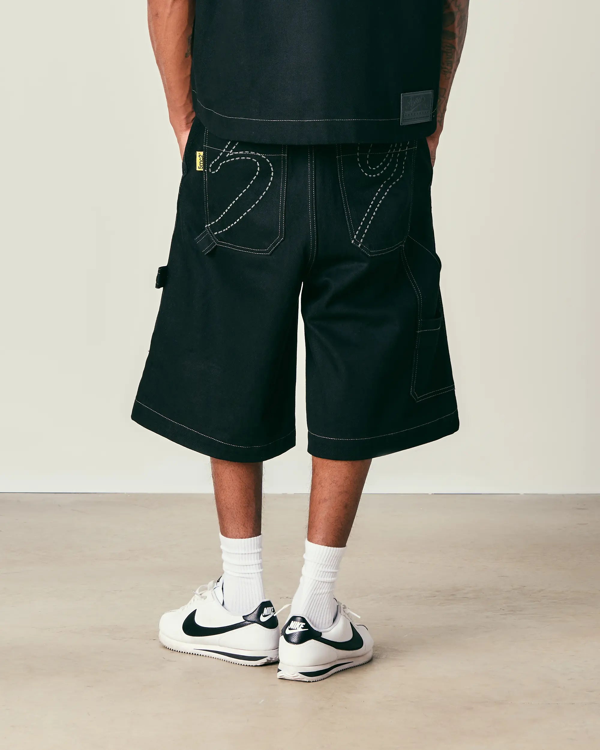 Pitch Black Carpenter Shorts - 5mc2™