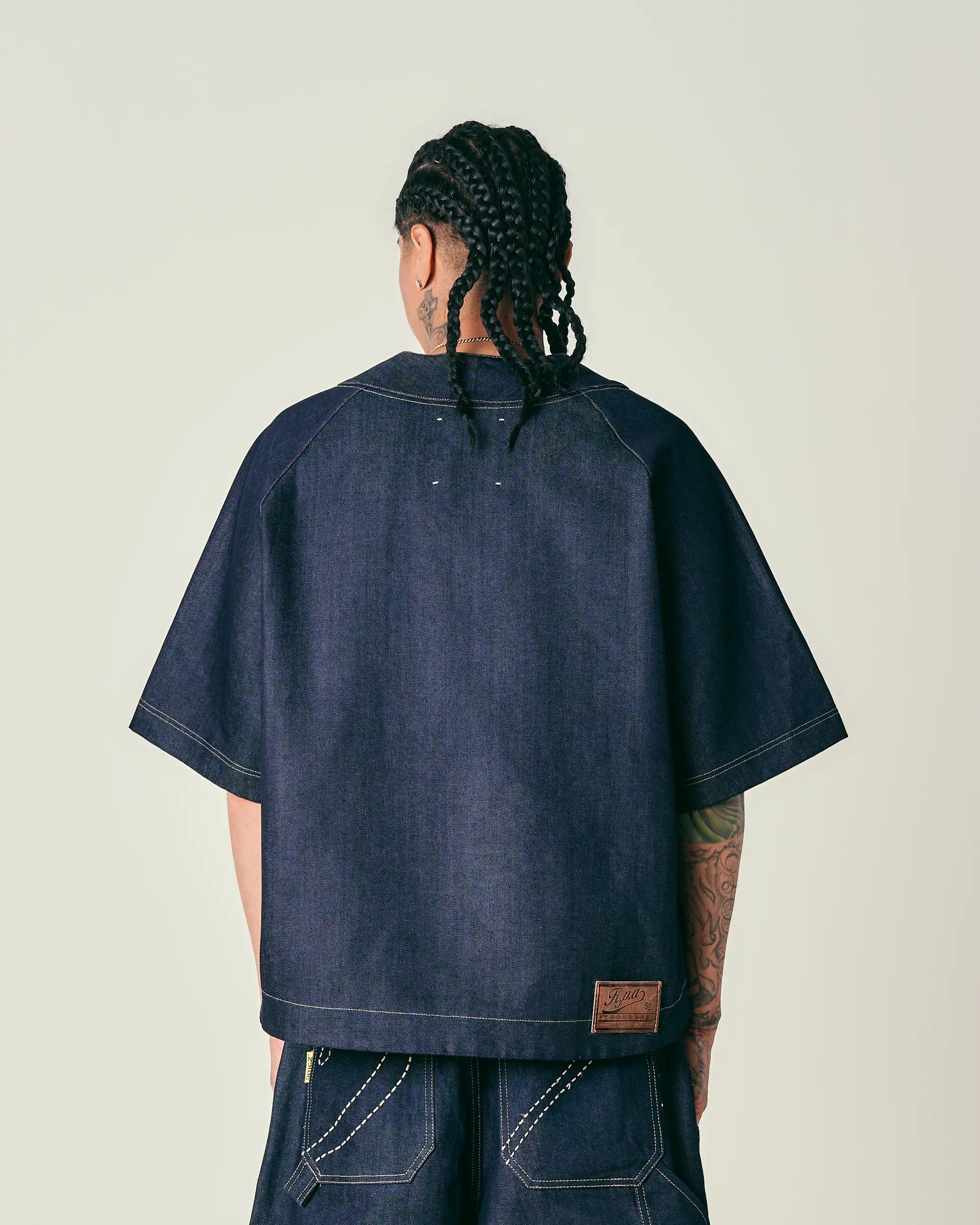 Indigo Raw Kpa Denim Jersey