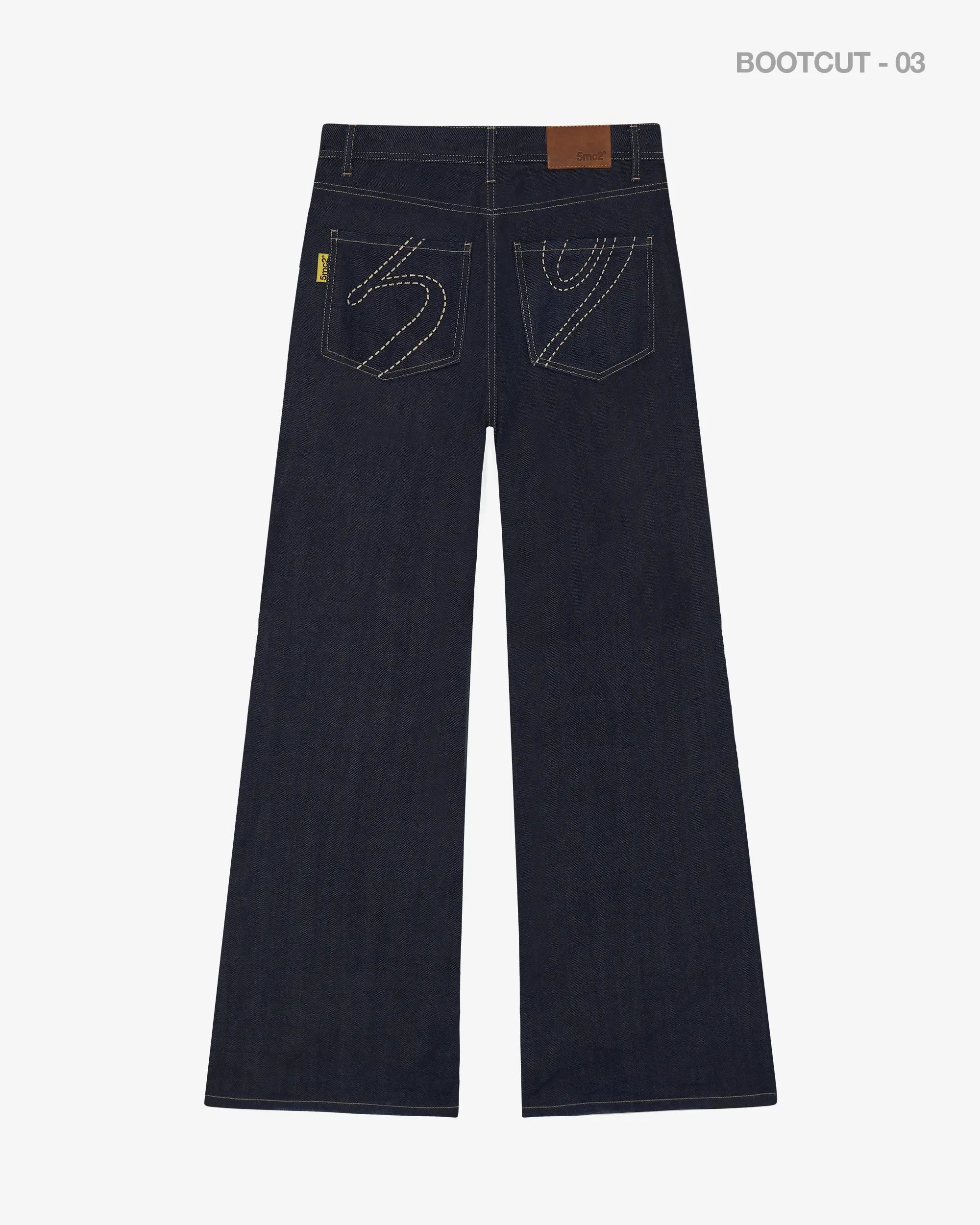Indigo Raw Bootcut Denim
