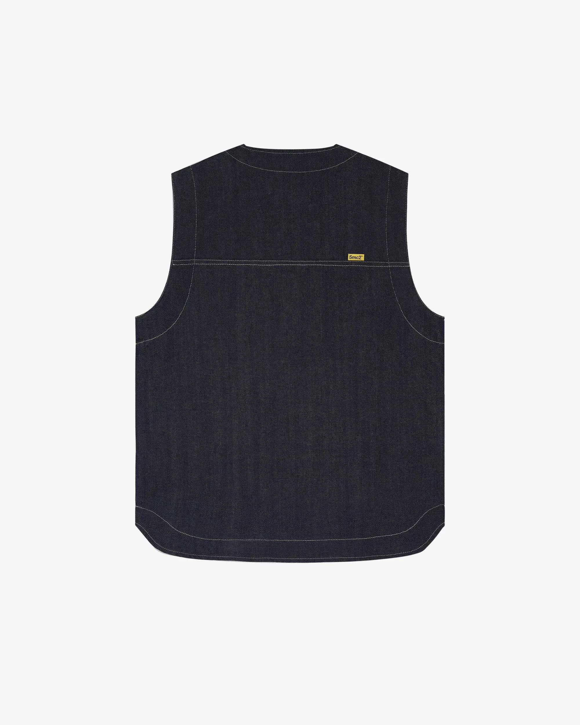 Indigo Raw Utility Vest - 5mc2™