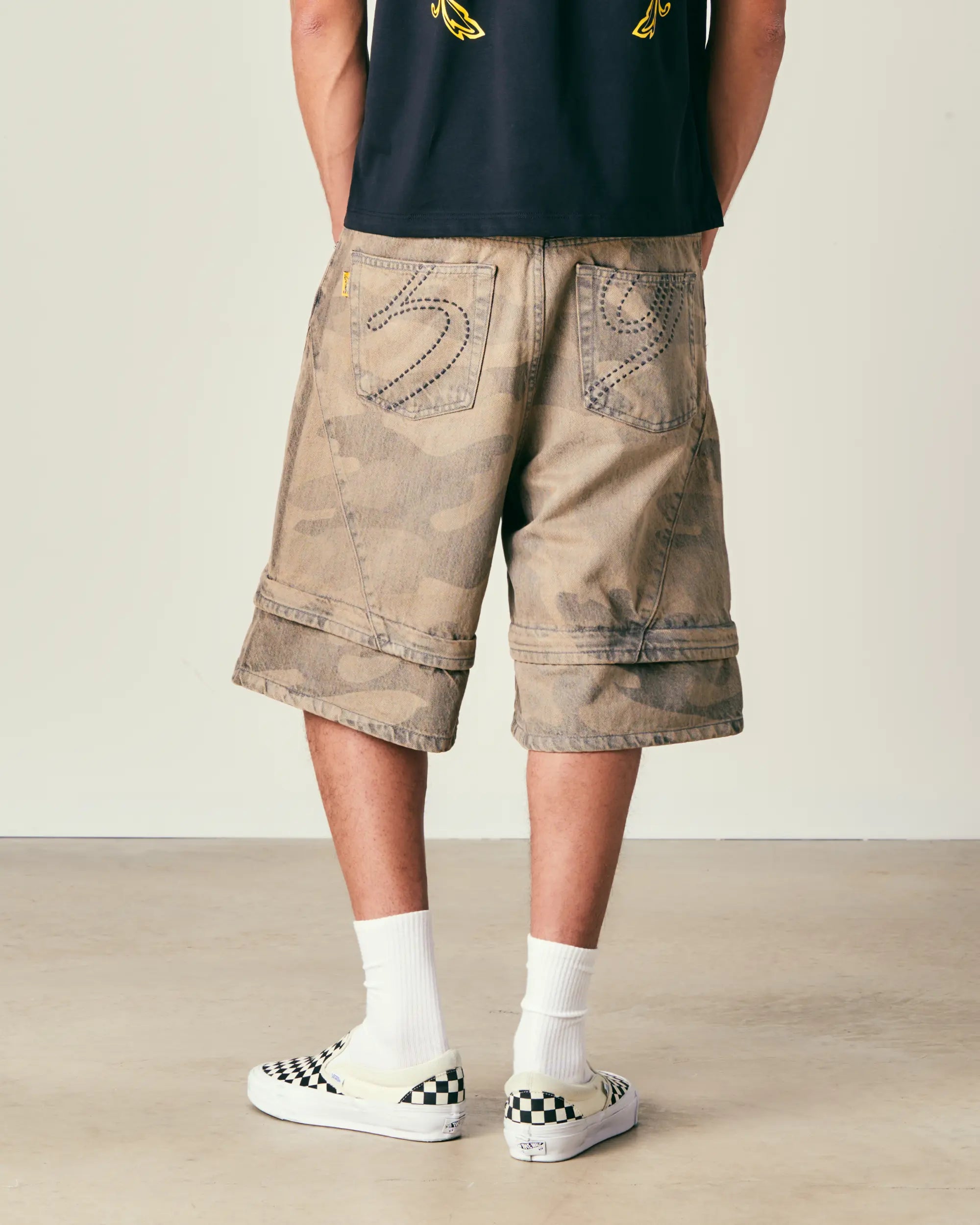Sahara Camo DB Jorts