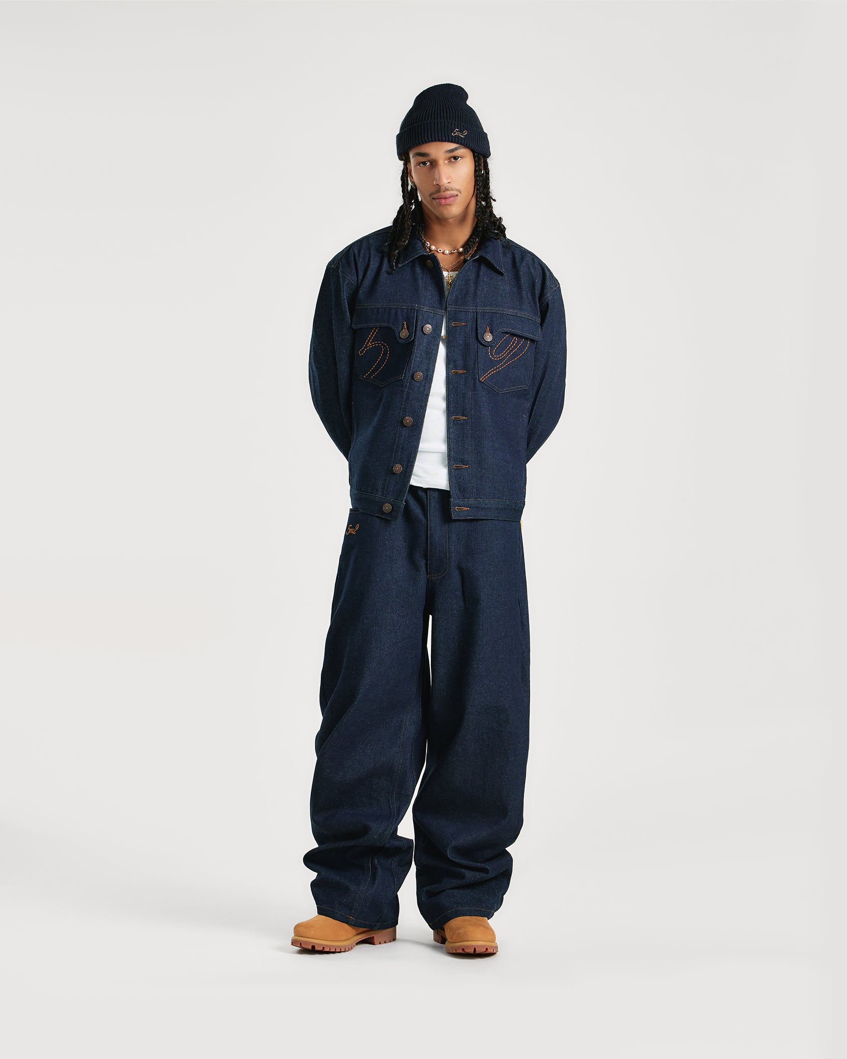 Raw Denim Pants - 5mc2™