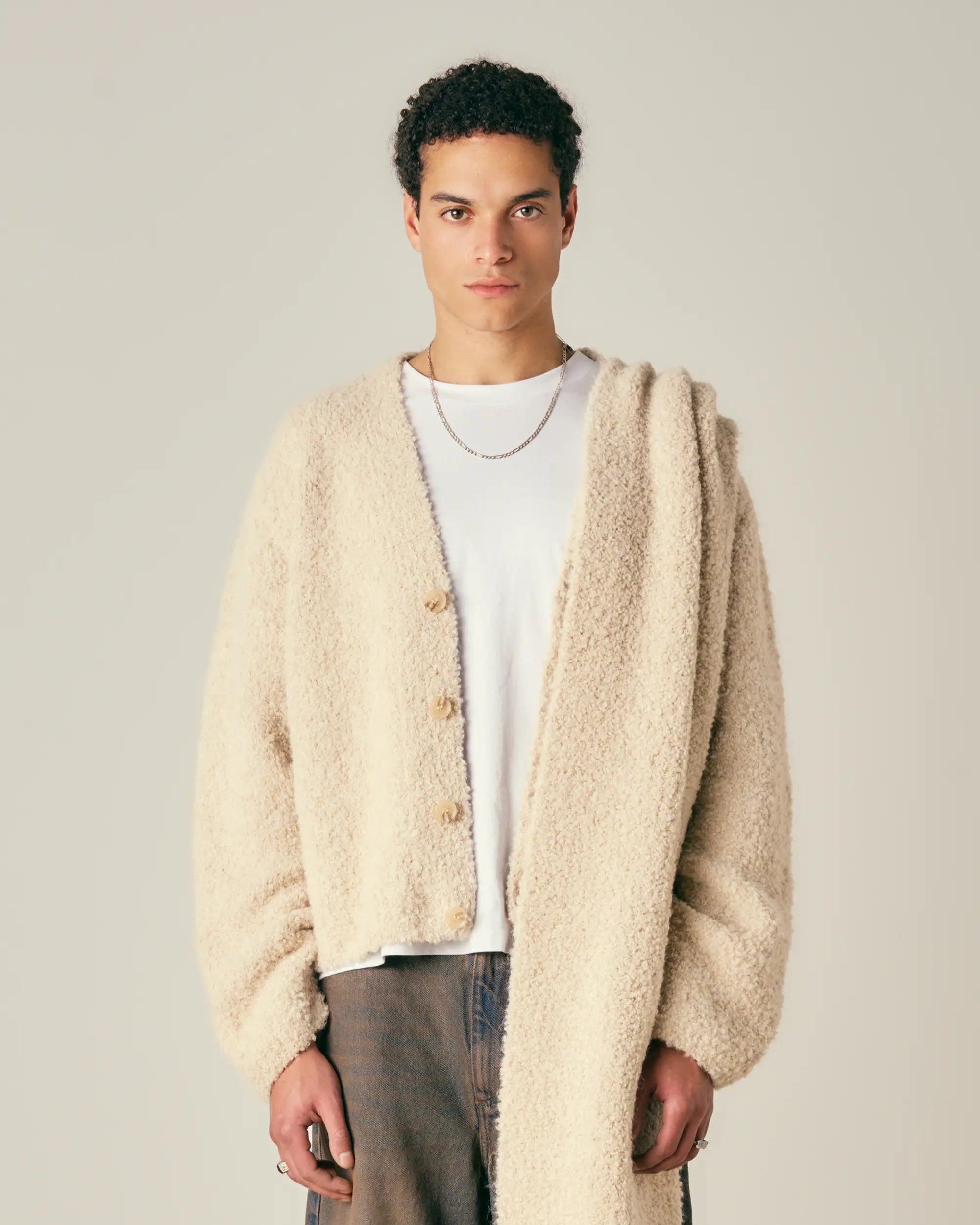 Fluffy Cardigan