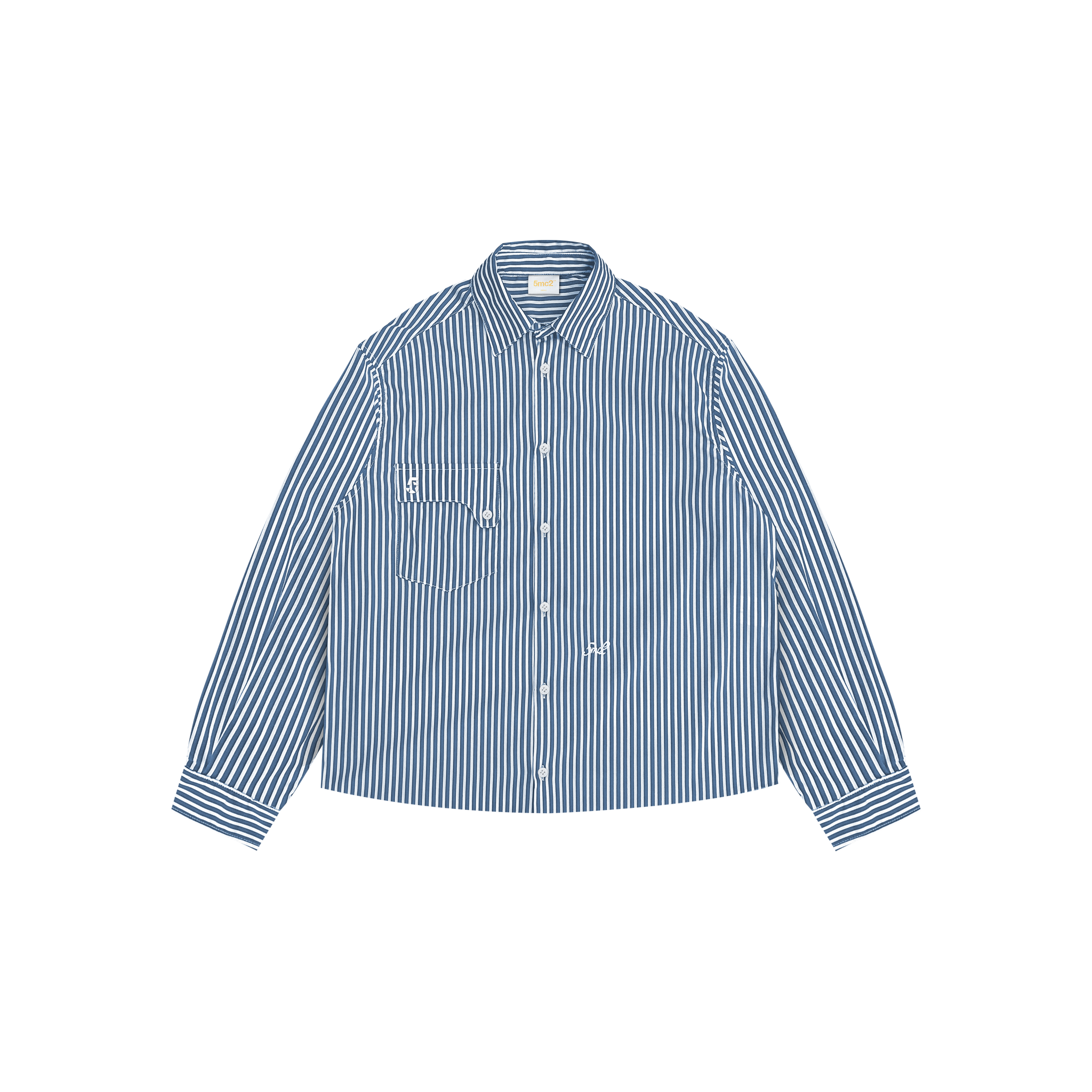 Baby Blue Striped K.P.A Shirt