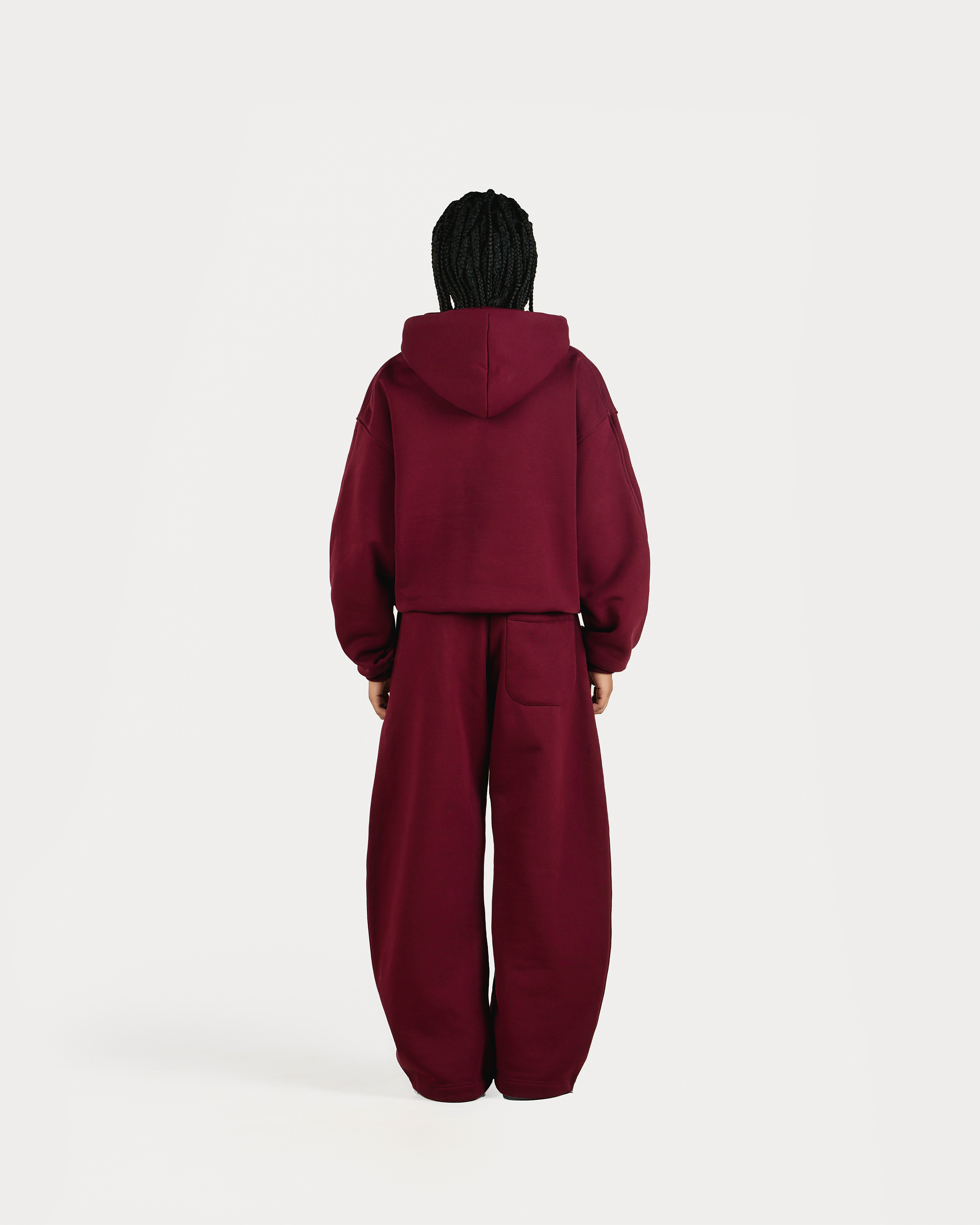 Bordeaux Zip Hoodie - 5mc2™