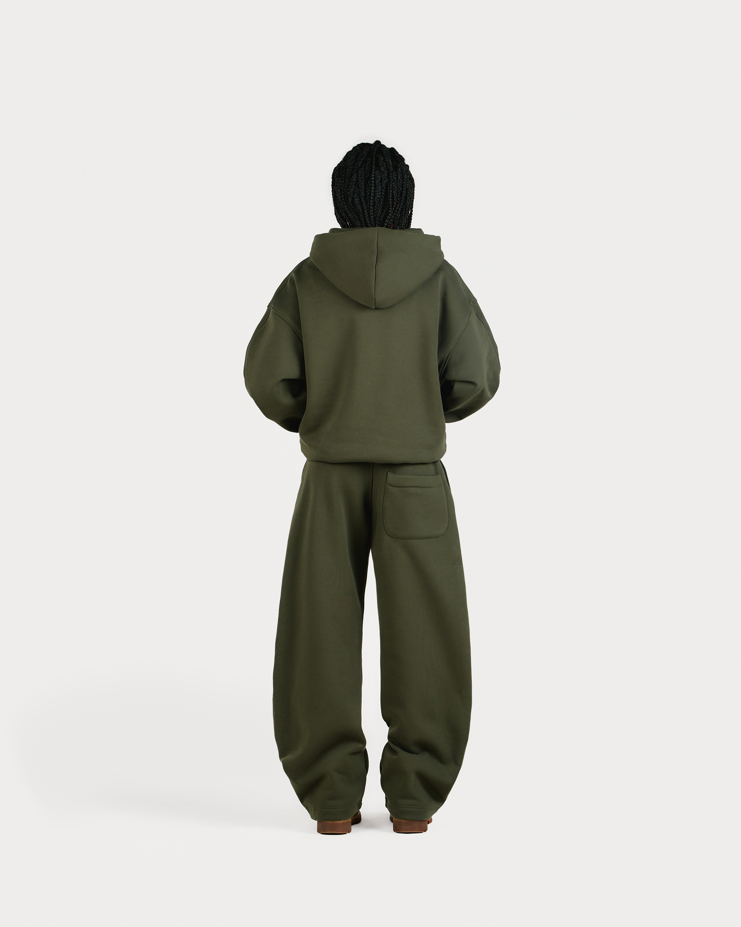 Forest Green Zip Hoodie - 5mc2™