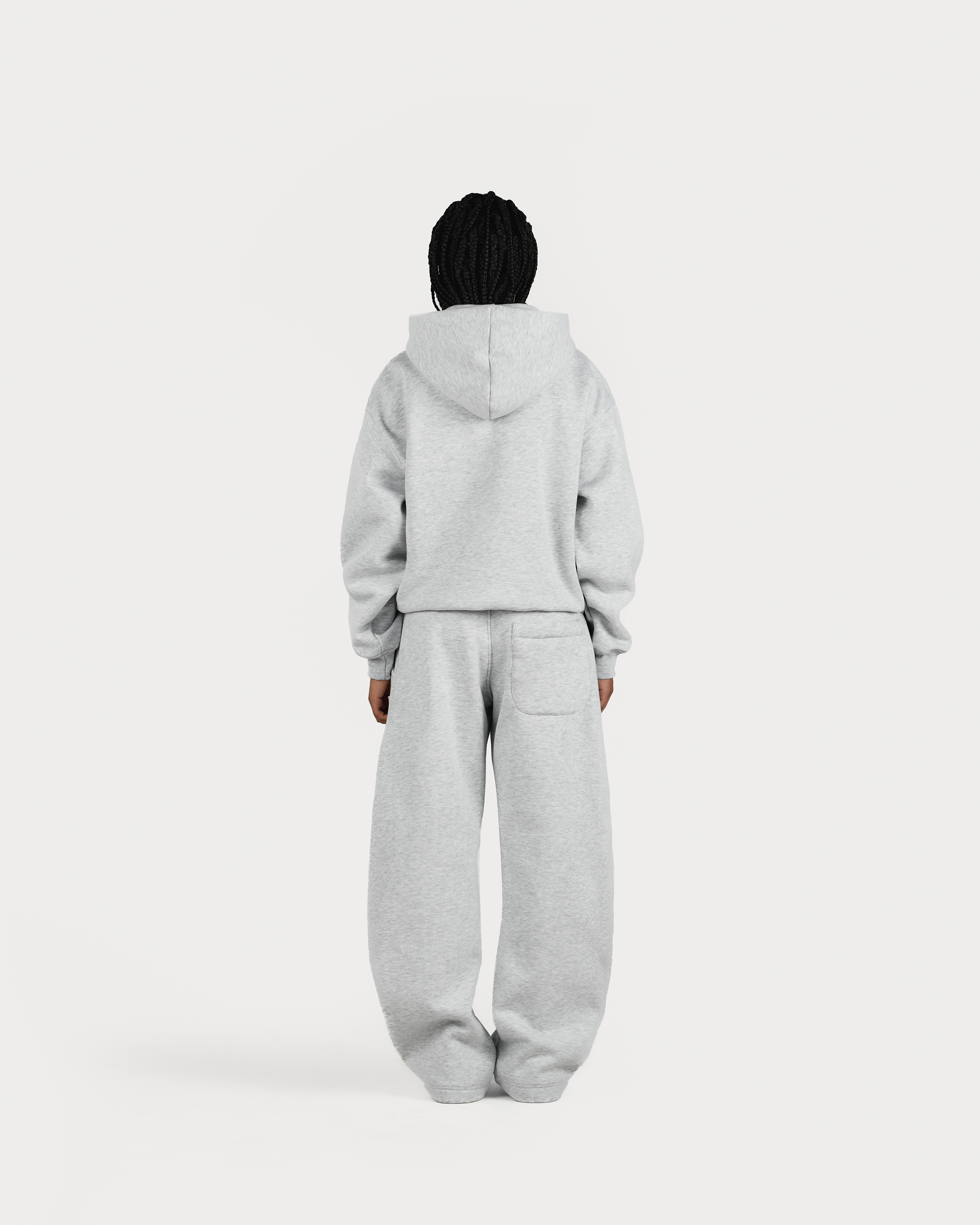 Champ Grey Zip Hoodie - 5mc2™