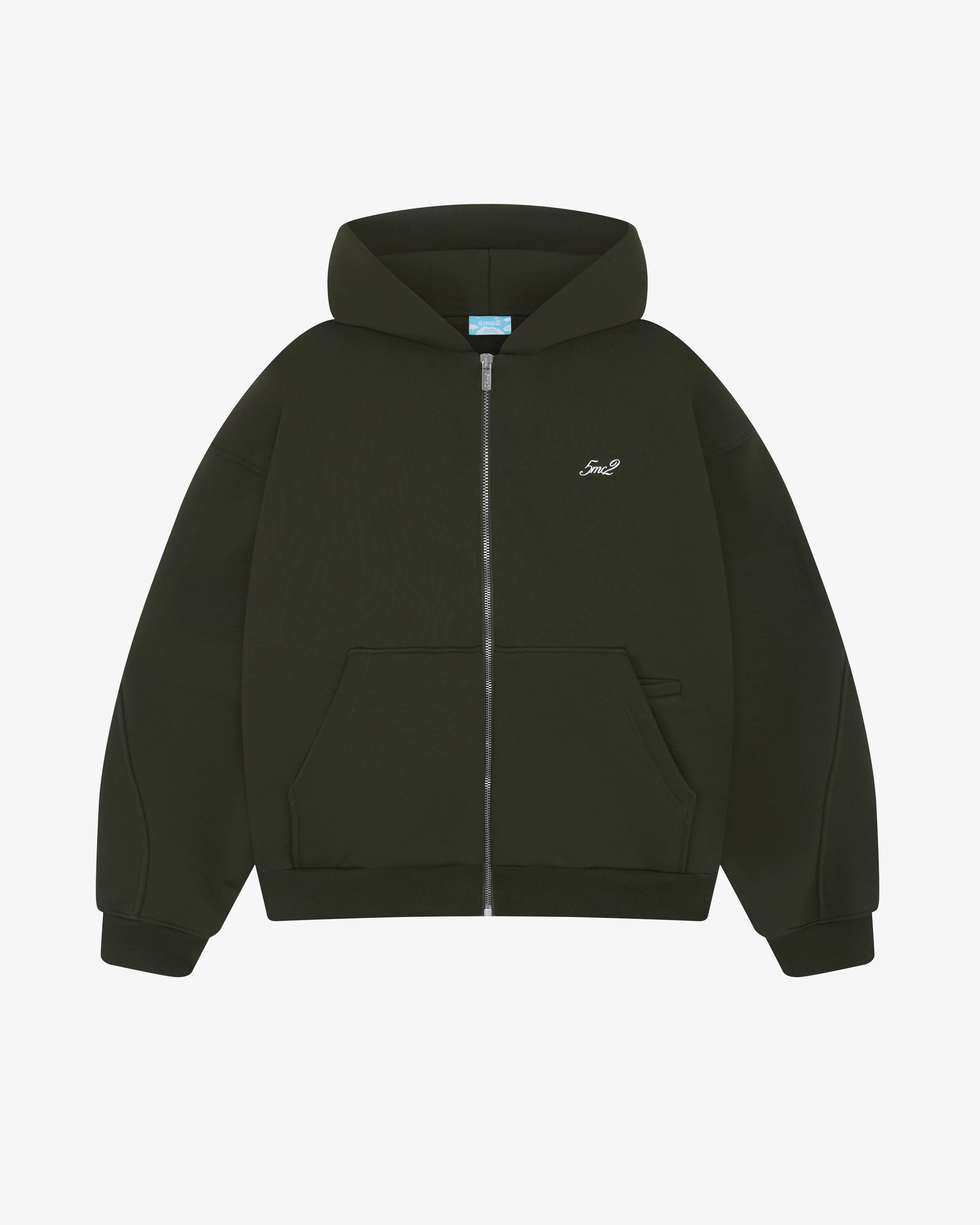 Forest Green Zip Hoodie - 5mc2™