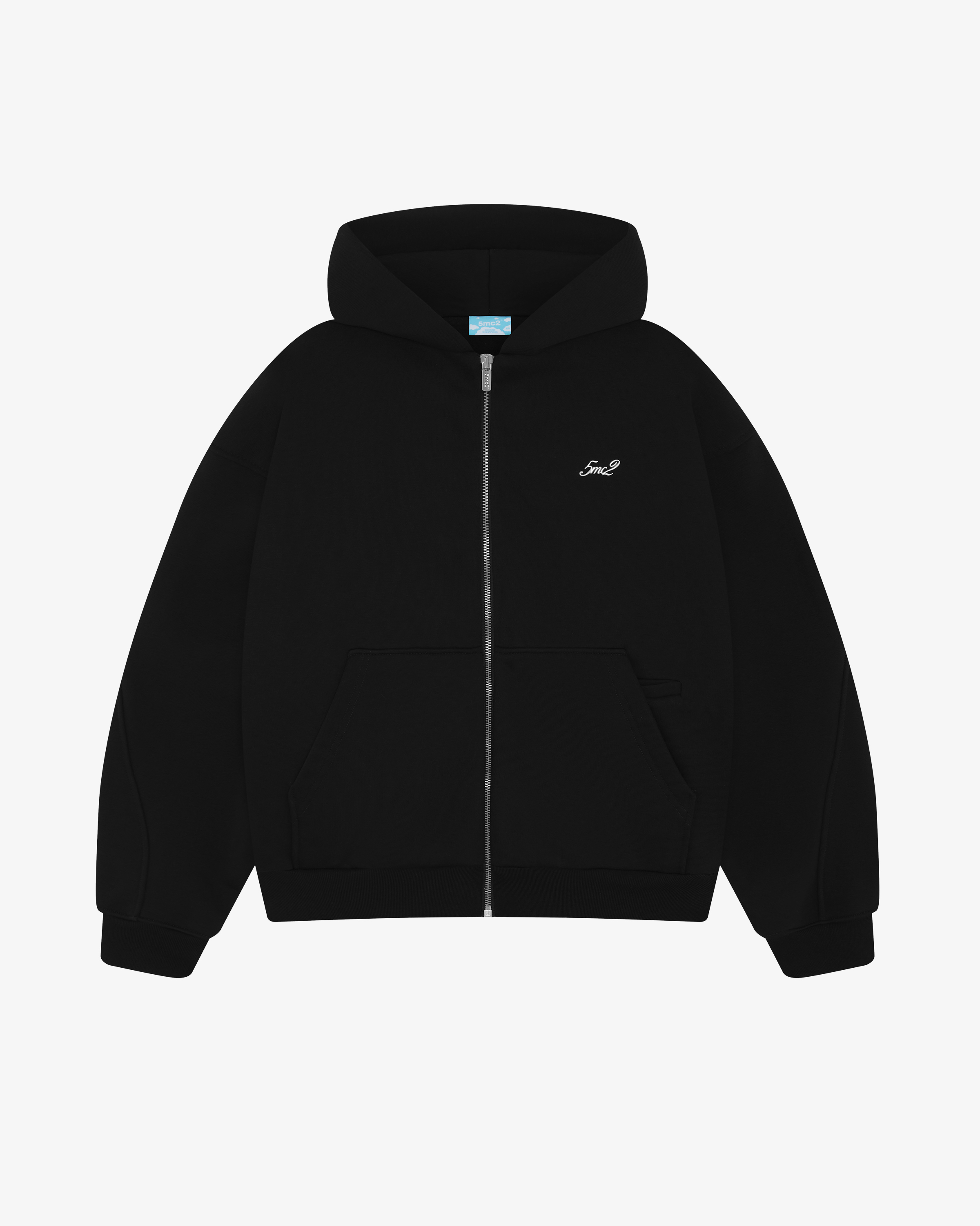 Pitch Black Zip Hoodie - 5mc2™