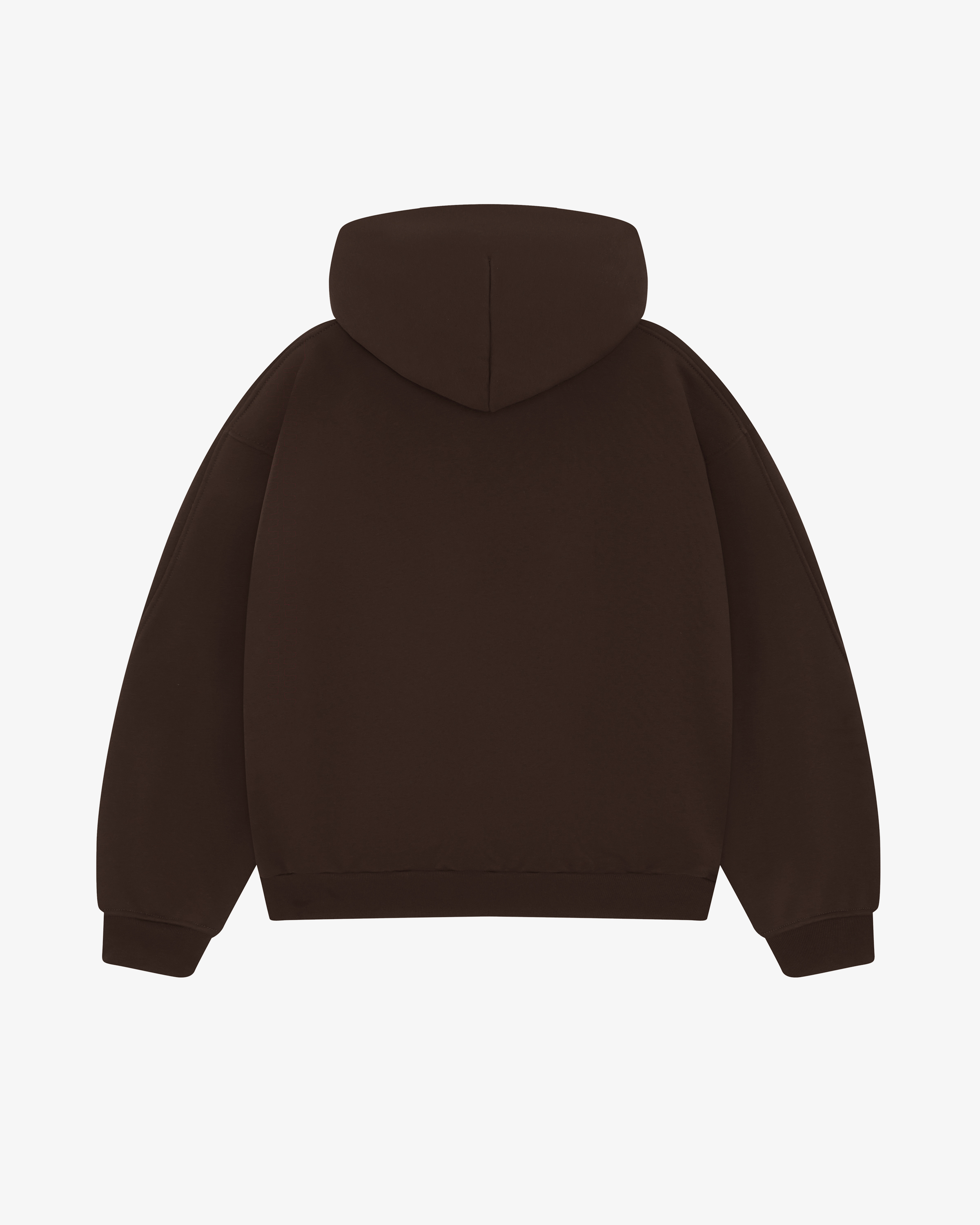 Choco Brown Zip Hoodie - 5mc2™