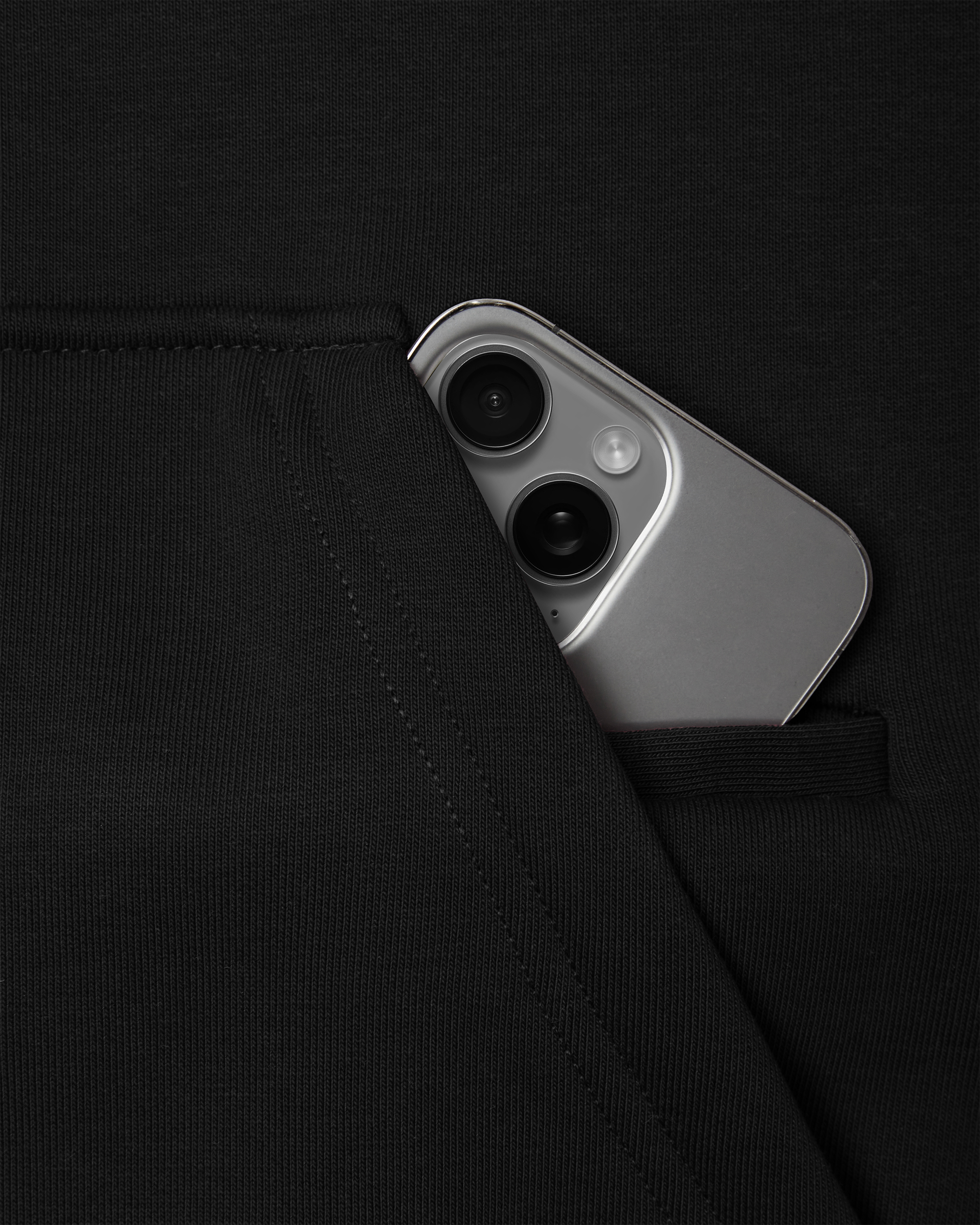 Pitch Black Zip Hoodie - 5mc2™