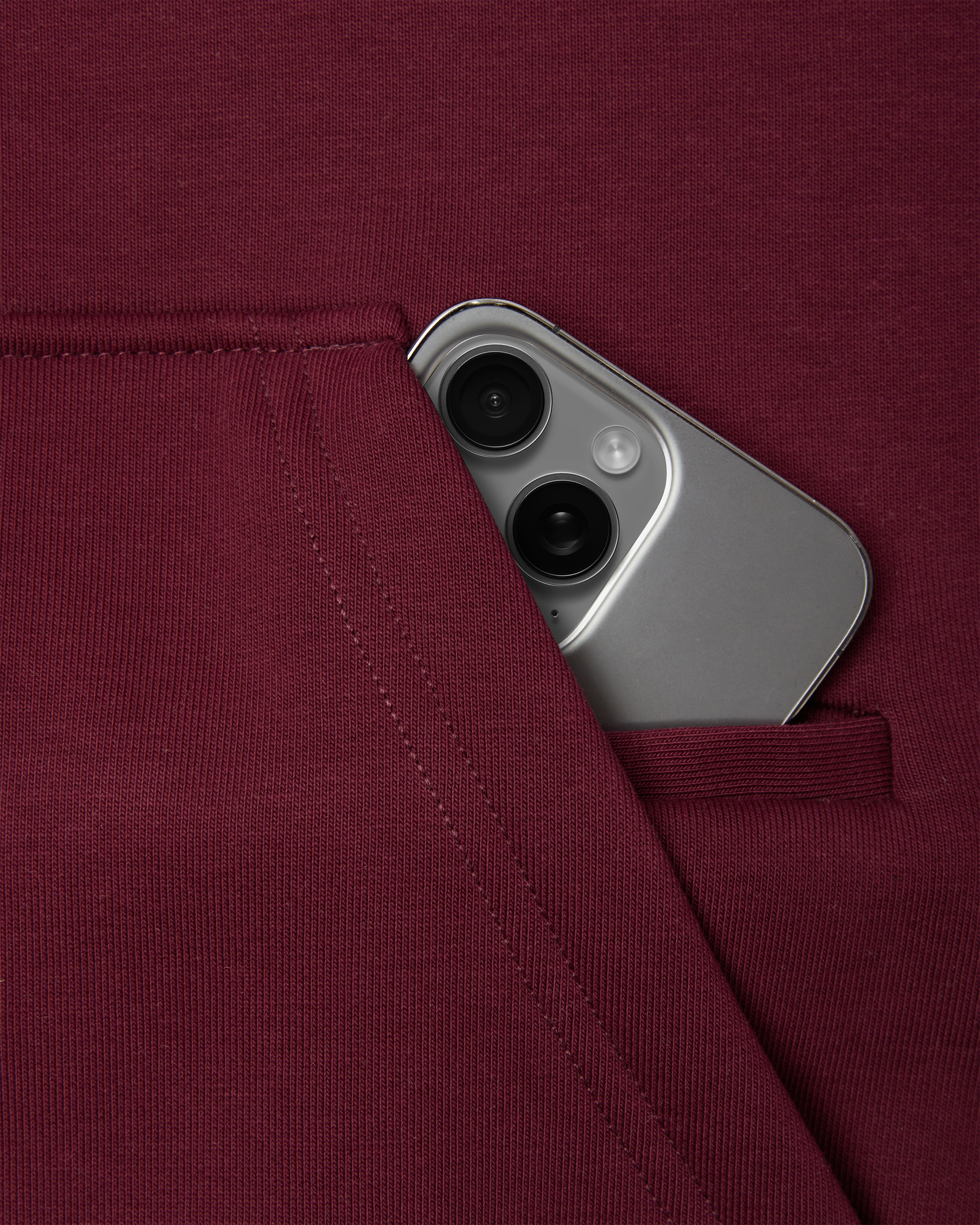 Bordeaux Zip Hoodie - 5mc2™