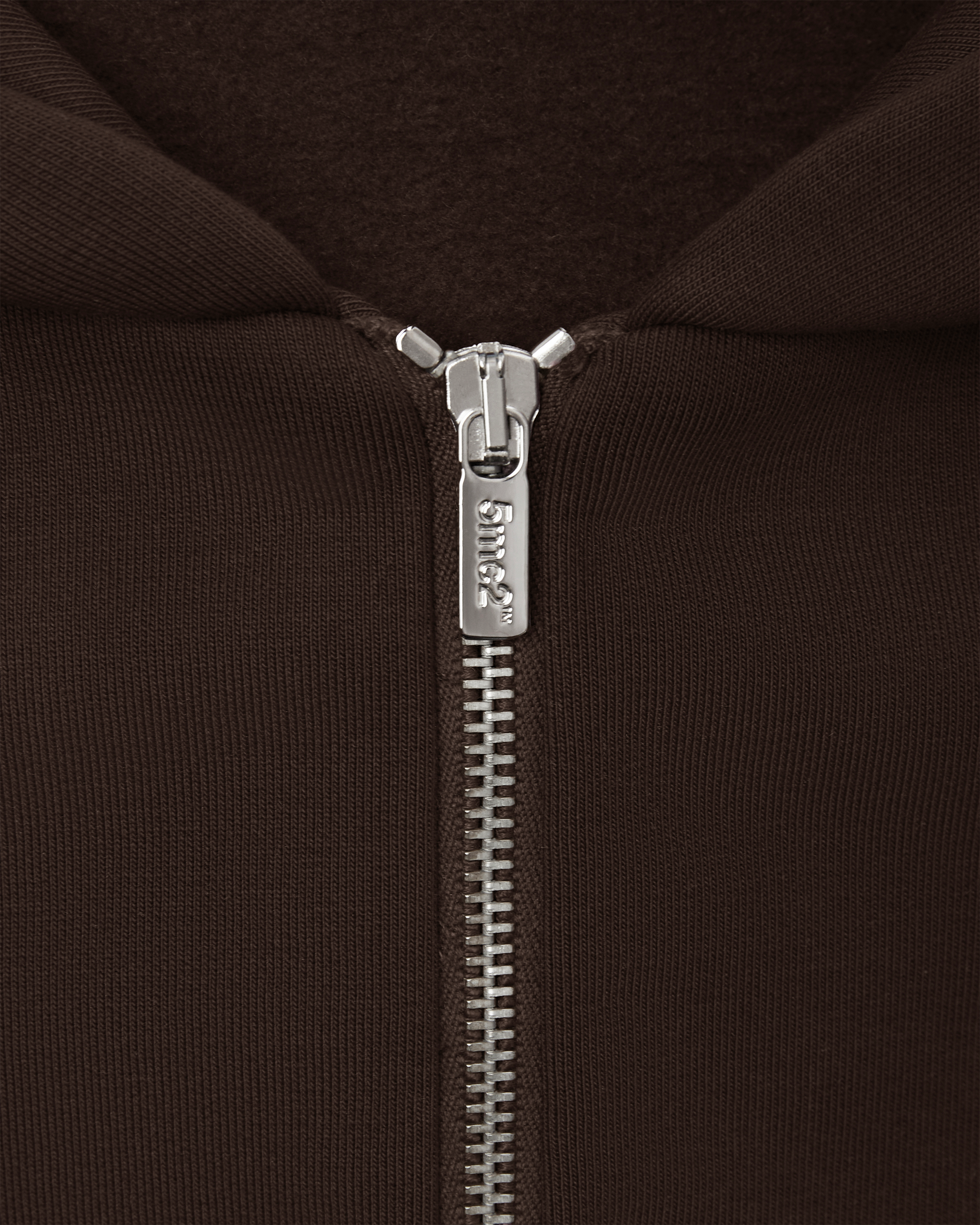 Choco Brown Zip Hoodie - 5mc2™