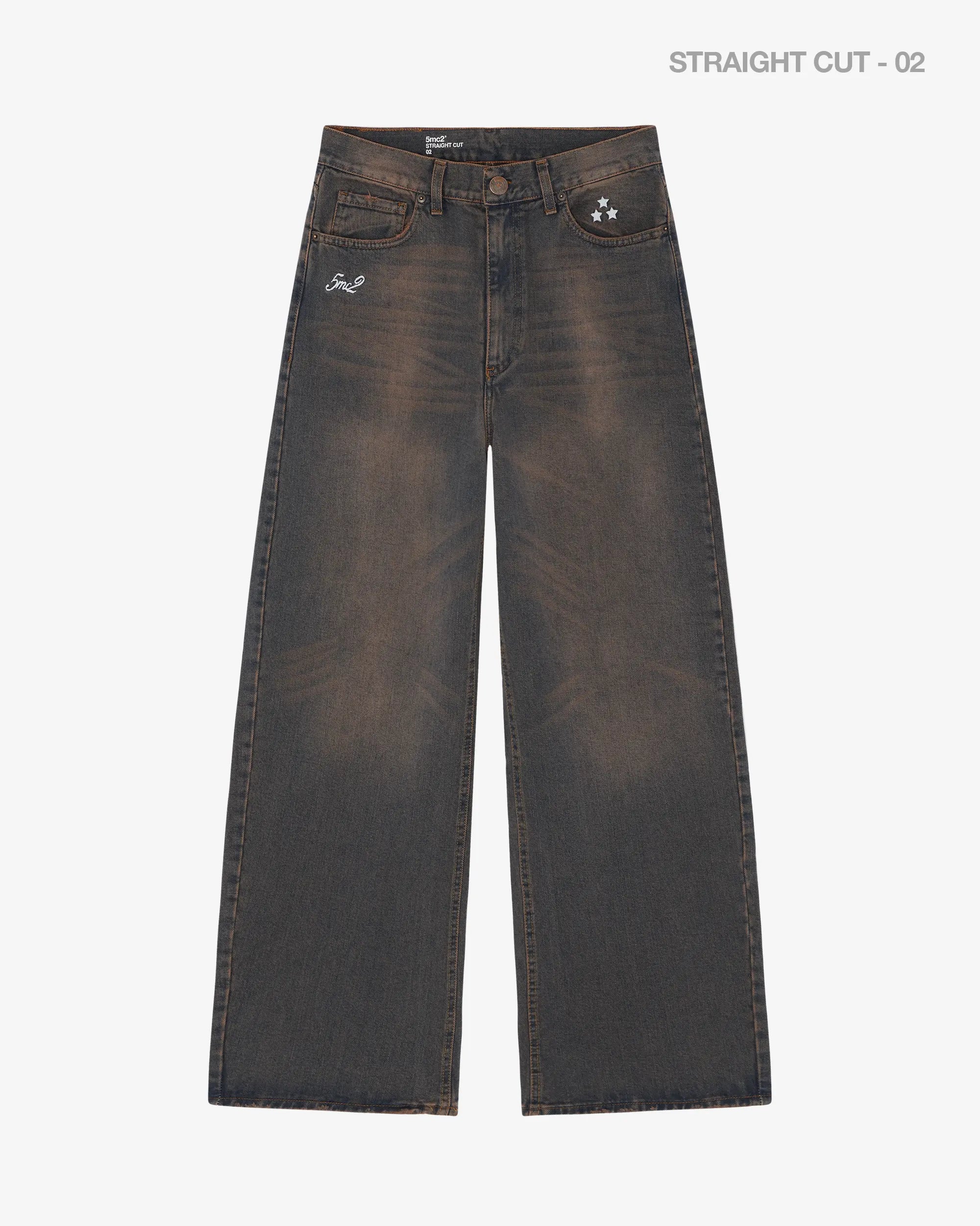 Rust Denim Pants