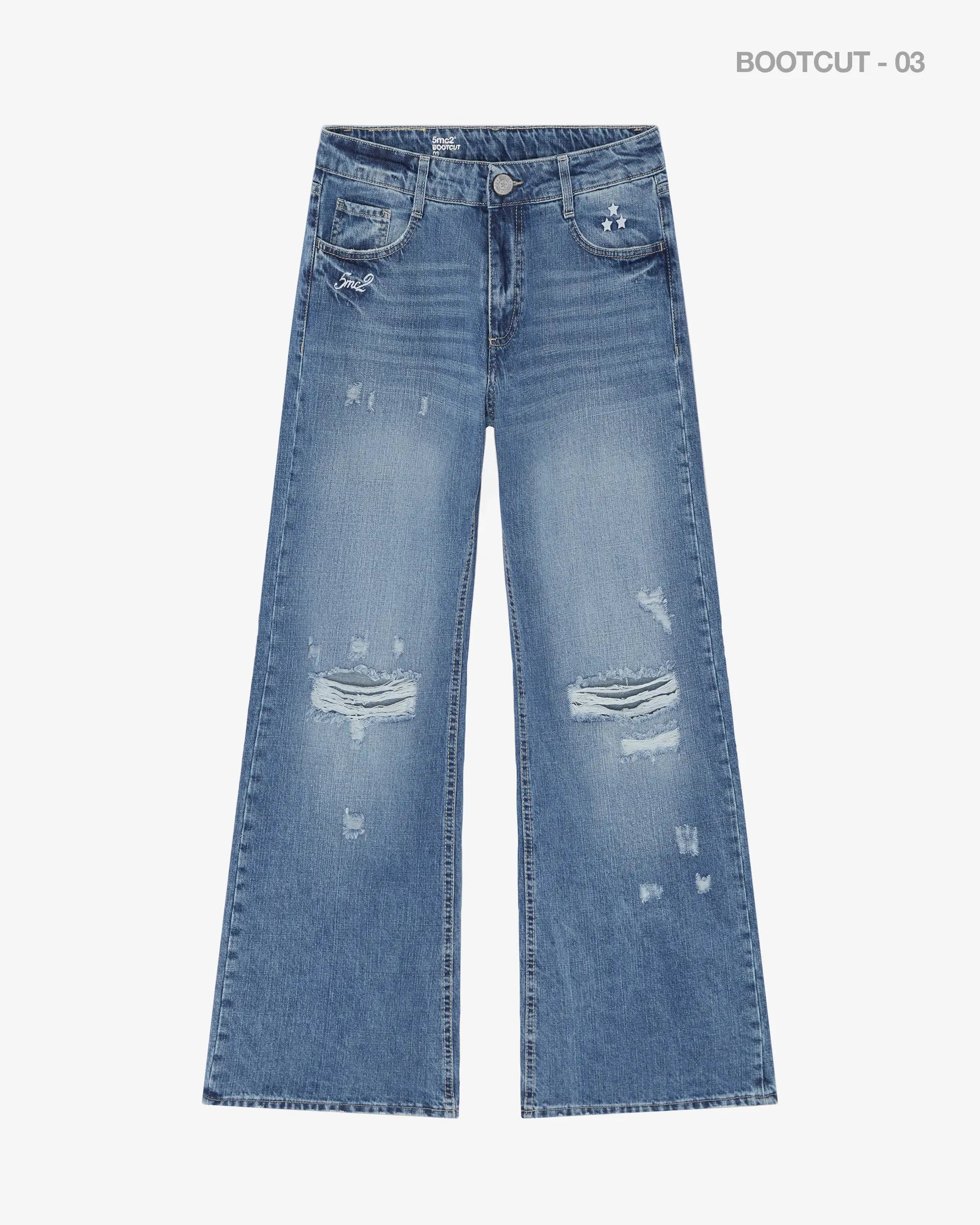 Bootcut Denim Pants