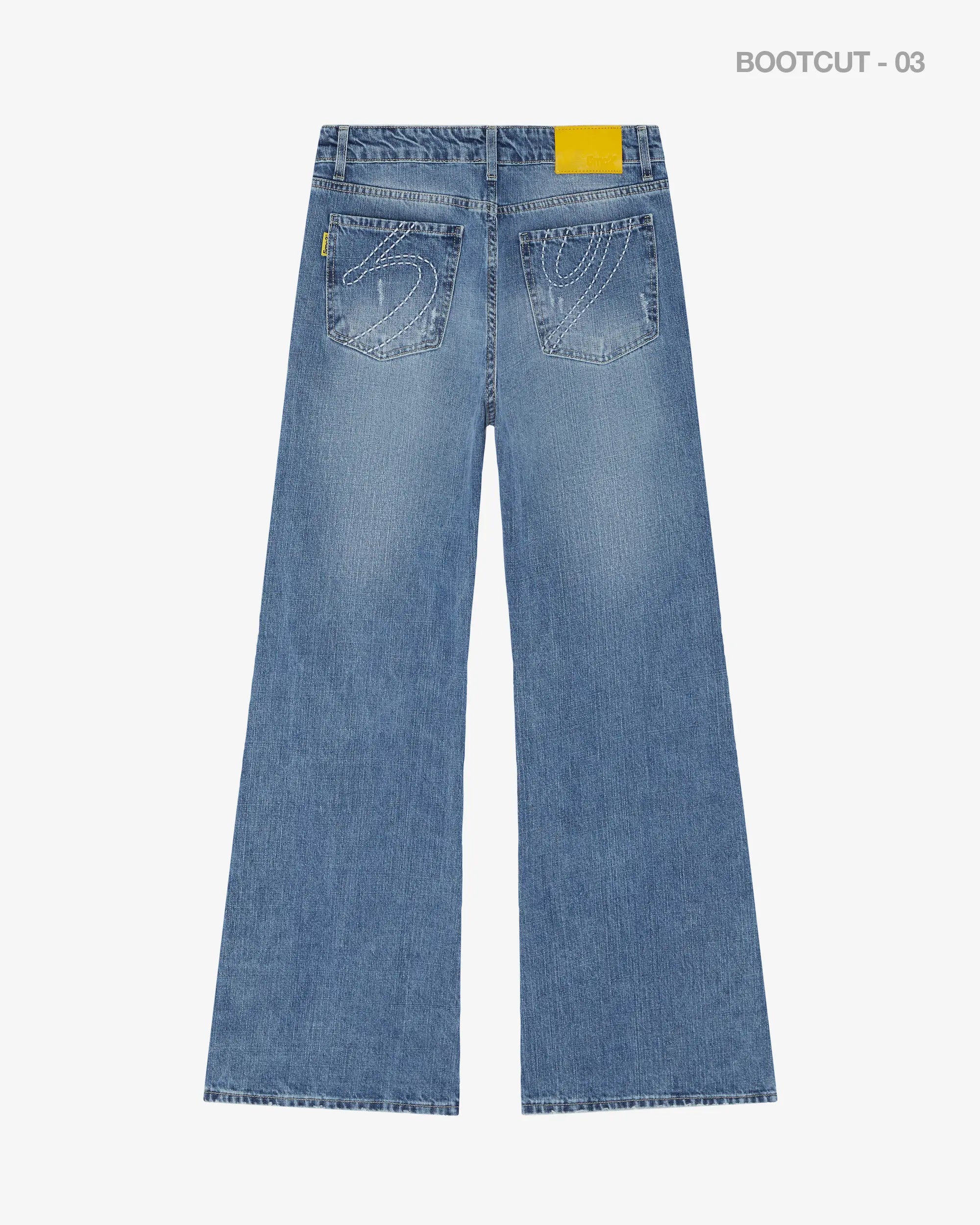 Bootcut Denim Pants