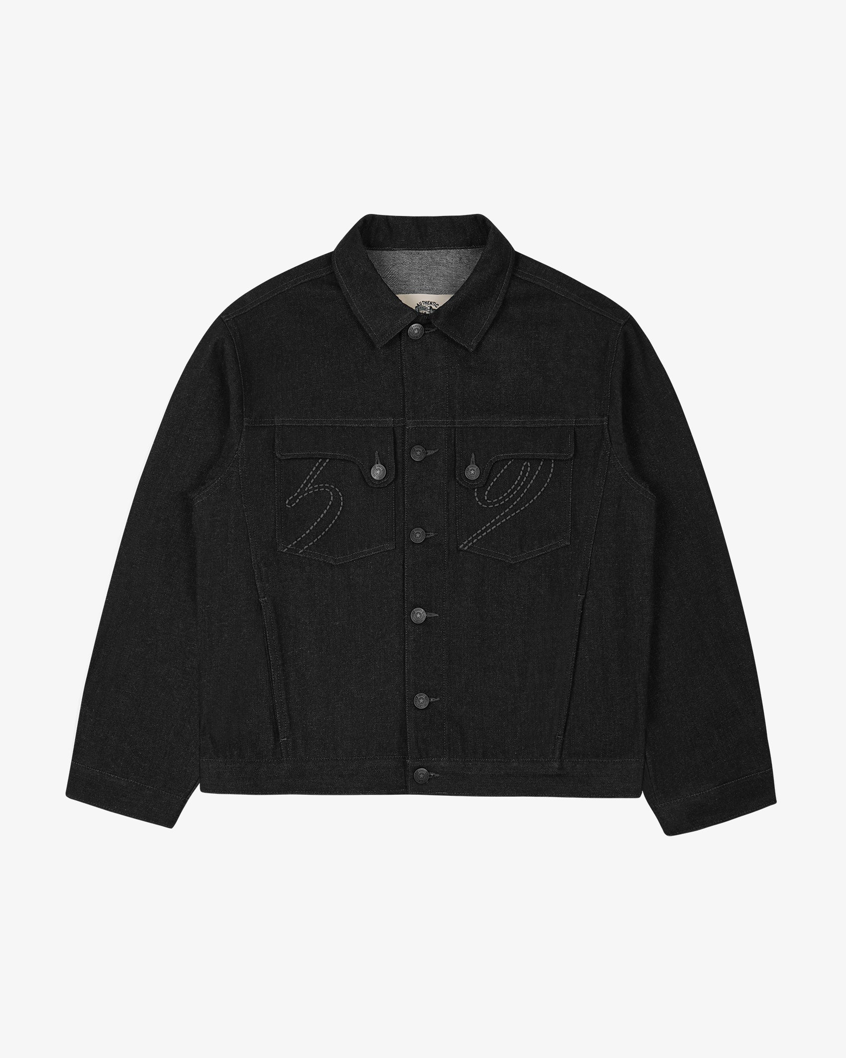 Graphite Raw Denim Jacket