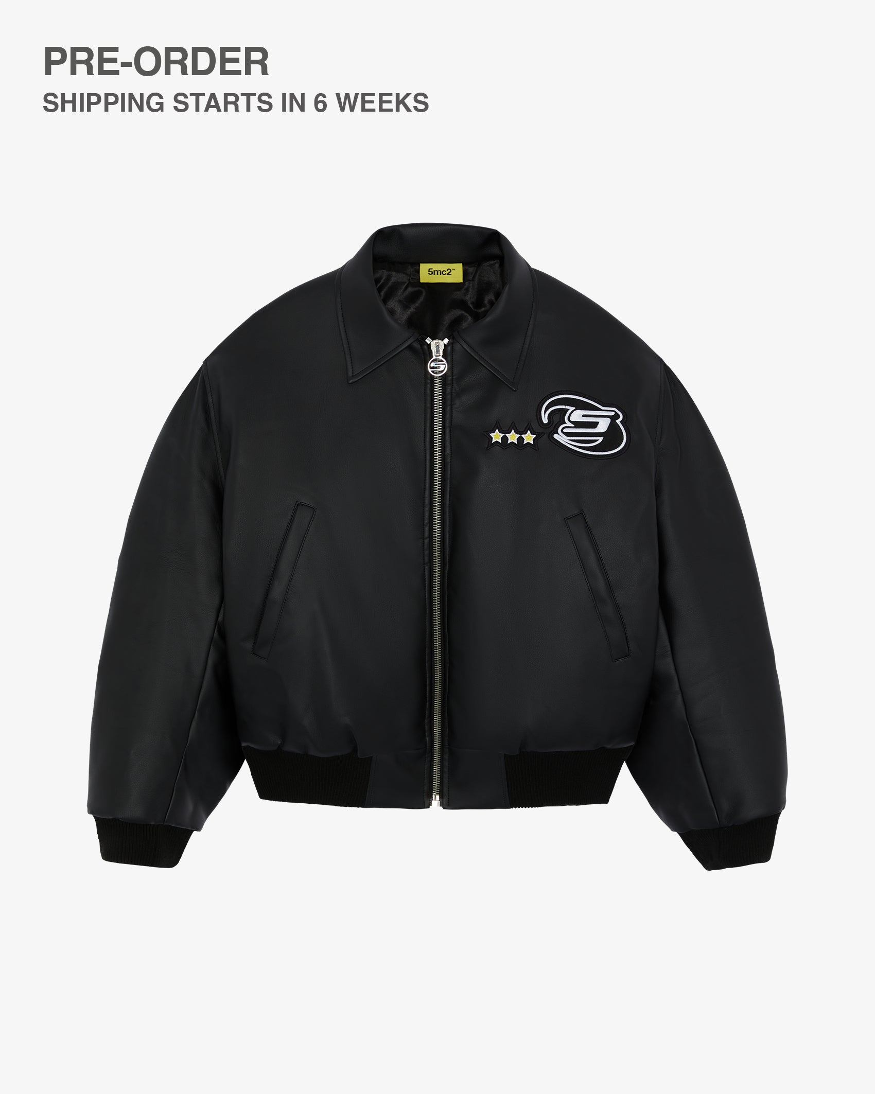 Carbon Black Aviator Jacket