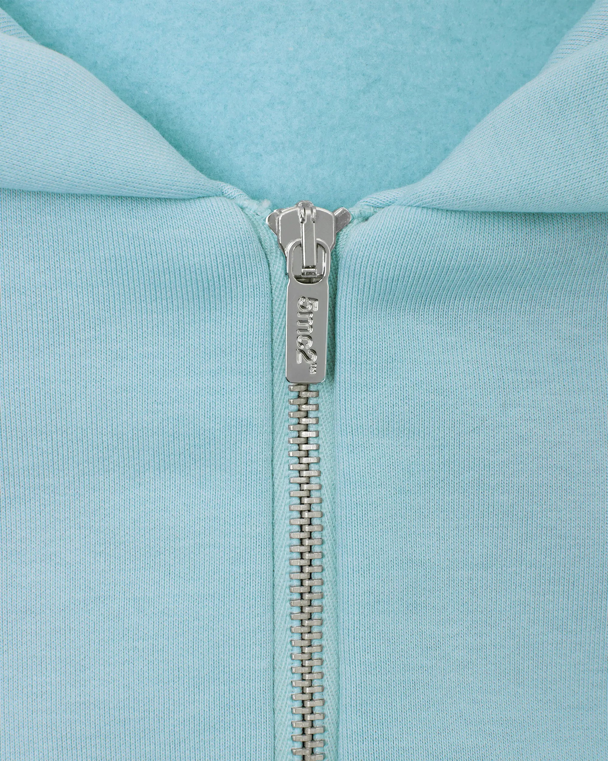 Baby Blue Zip Hoodie