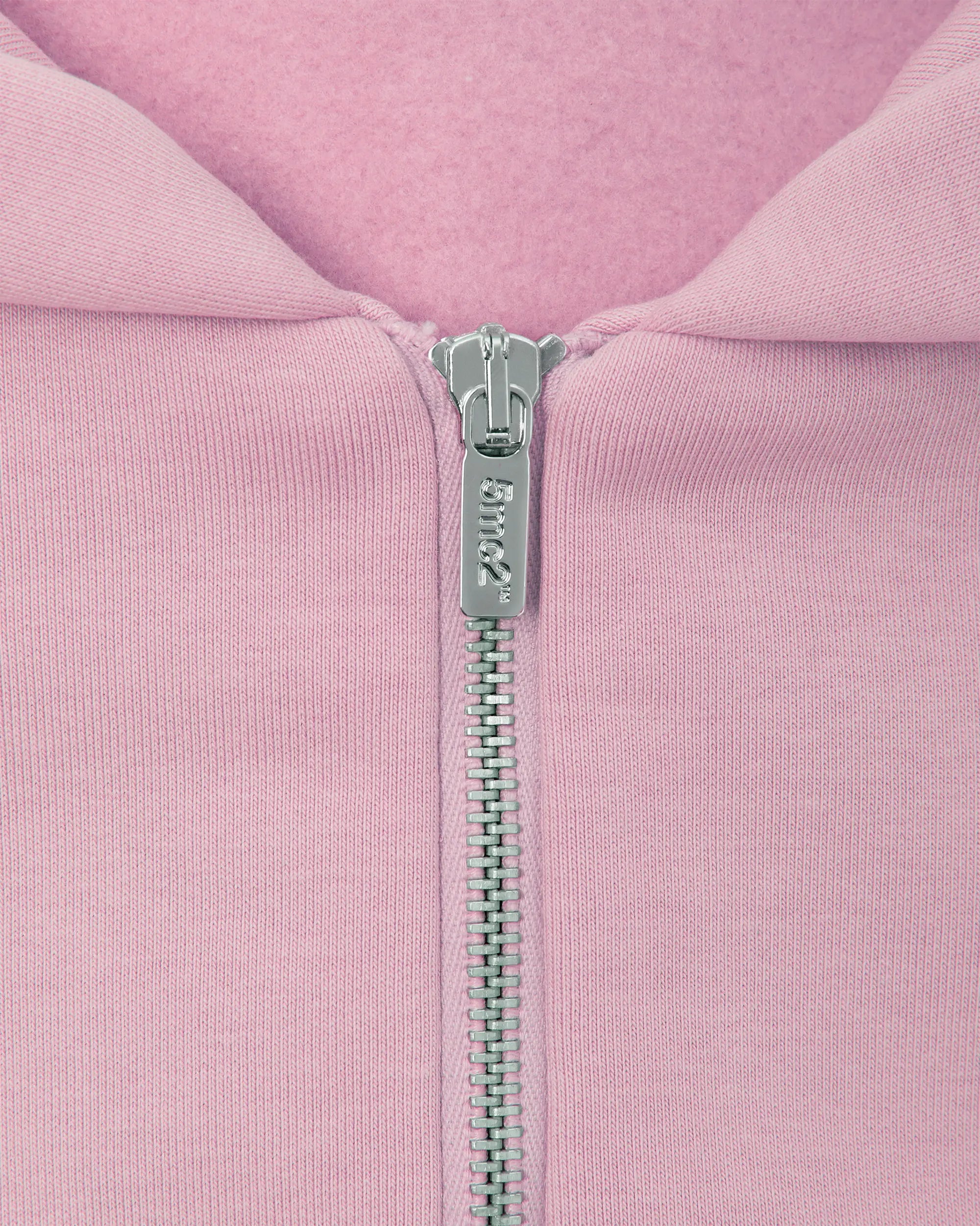 Baby Pink Zip Hoodie