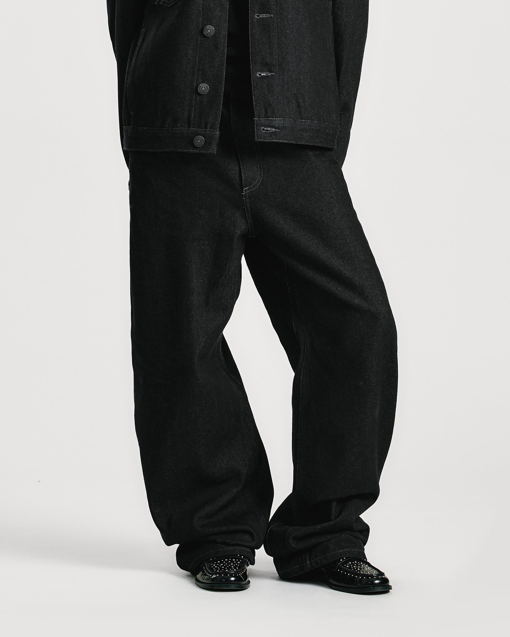 Graphite Raw Denim Pants