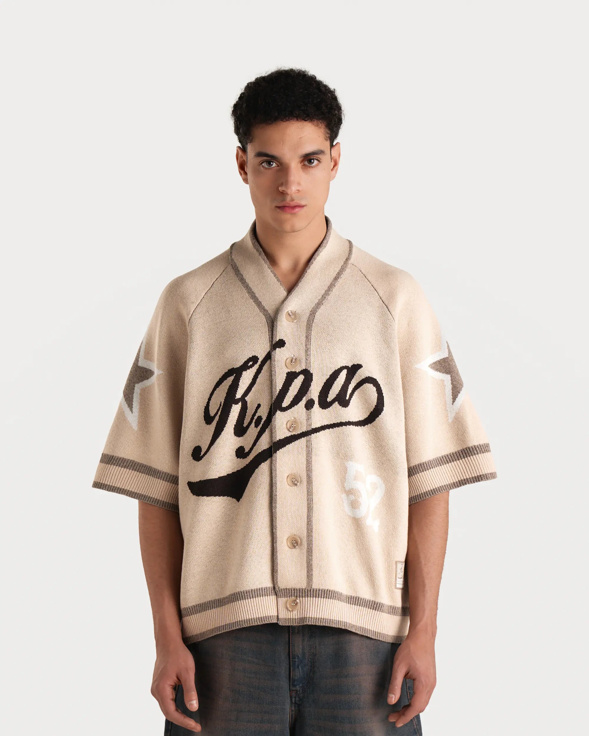 Cream K.P.A. Knit Jersey