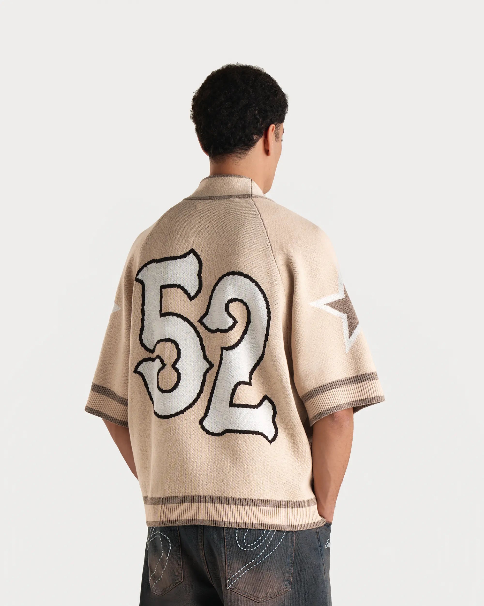 Cream K.P.A. Knit Jersey