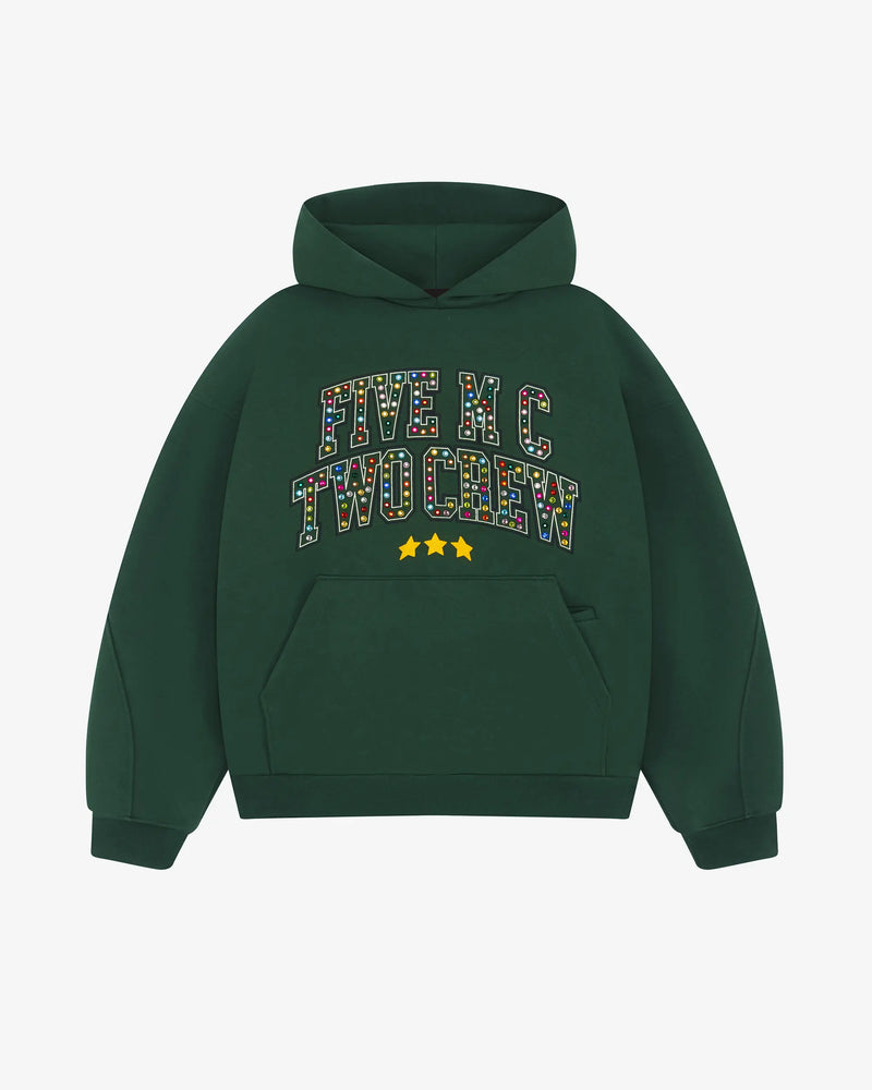 Coral Green Crew Hoodie - 5mc2™