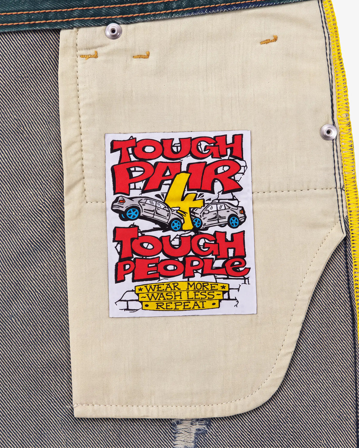 Wide Cut Aged Denim - 5mc2™