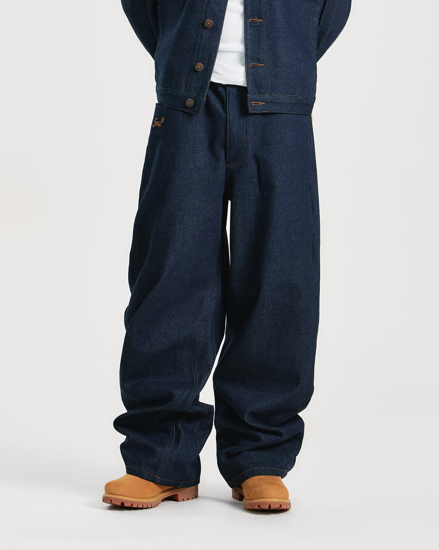 Raw Denim Pants