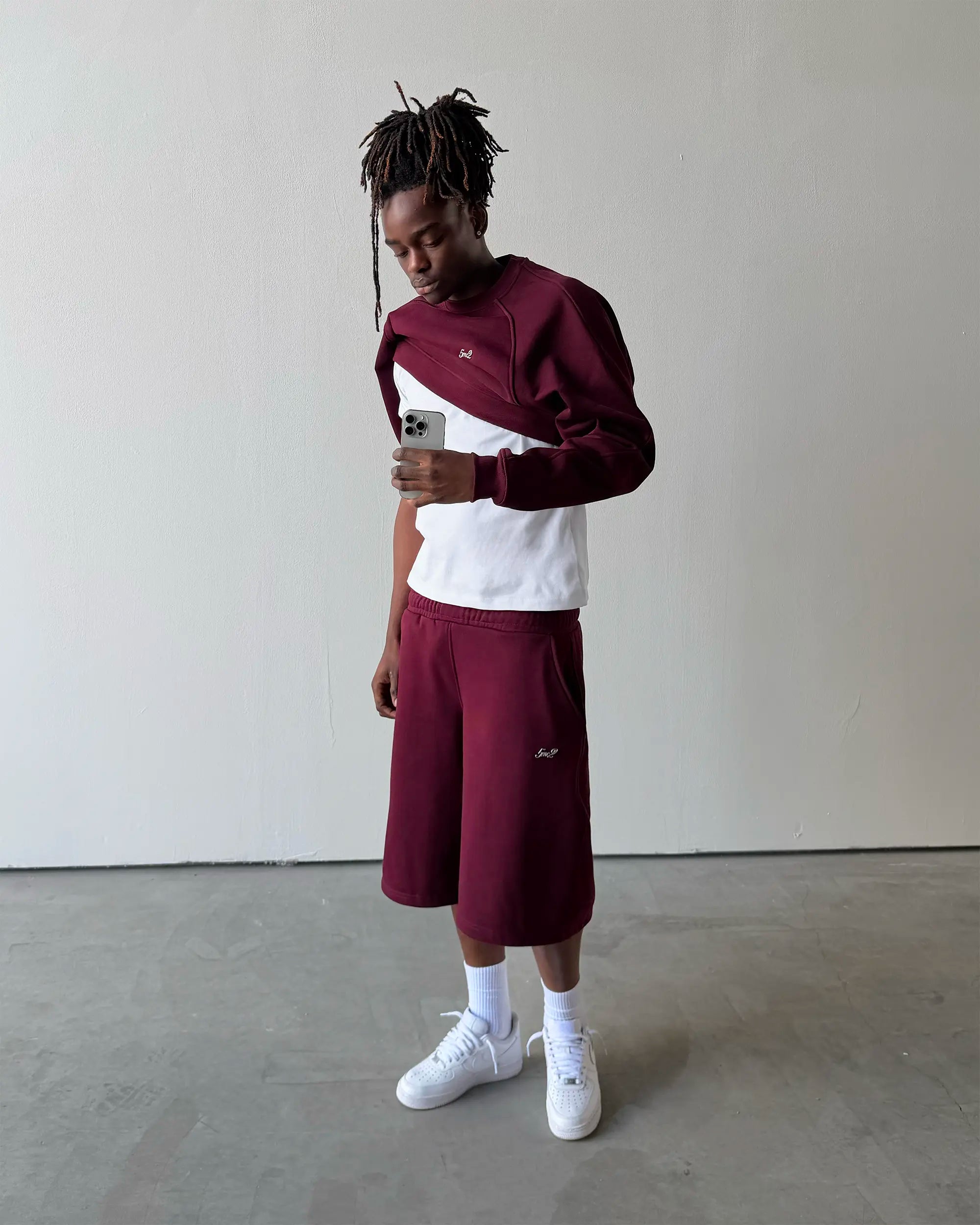 Bordeaux Sweatshorts - 5mc2™