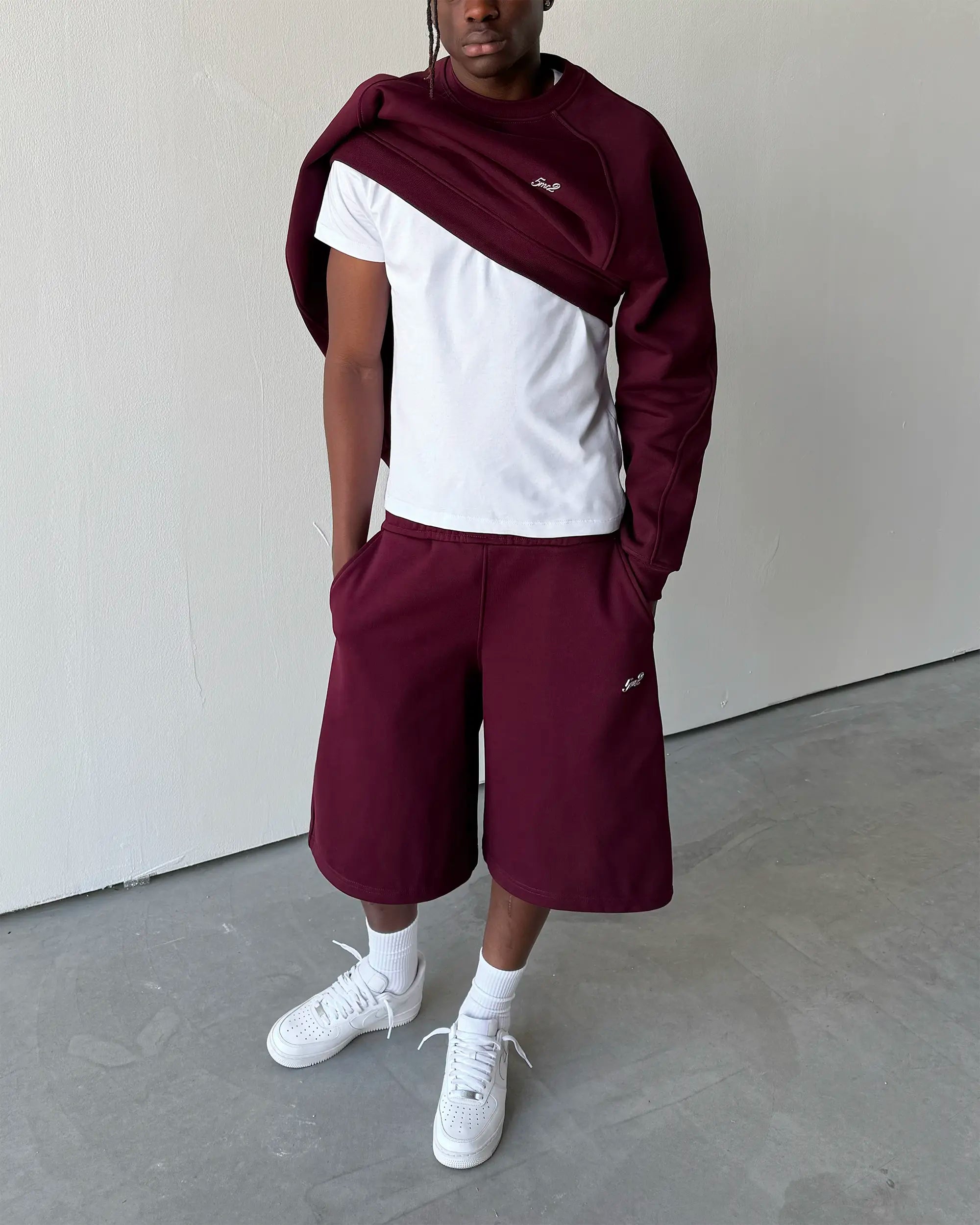 Bordeaux Sweatshorts - 5mc2™