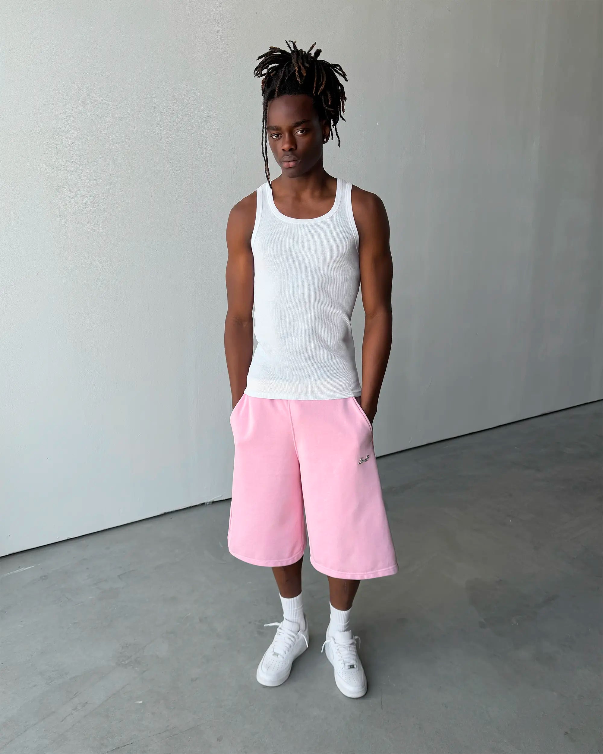 Baby Pink Sweatshorts - 5mc2™